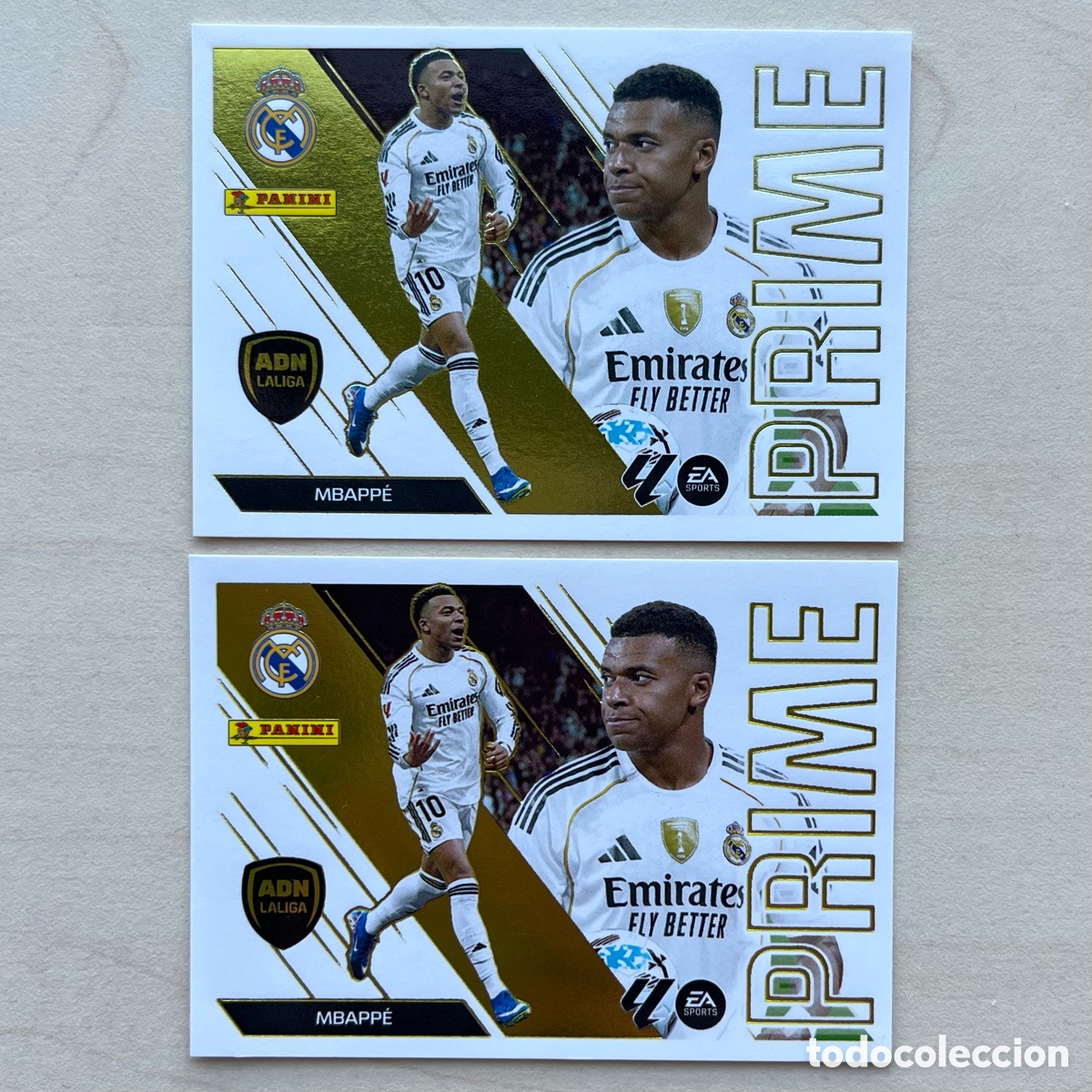 Football Stickers: Lote 2 Mbapp&eacute; Prime ADN La Liga 2026-27 - Real Madrid