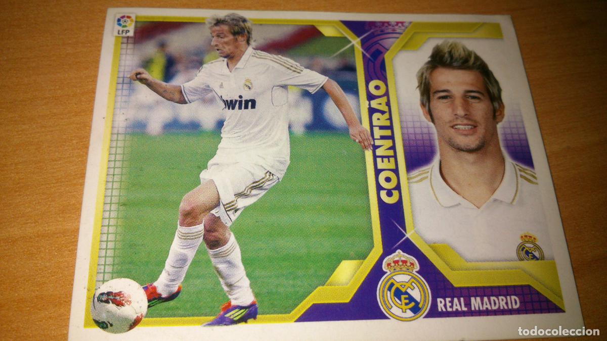 Cartes &agrave; collectionner de Football: TEMPORADA 2011 2012 11 12 FICHAJE N&ordm; 16 COENTRAO REAL MADRID NUEVO NUNCA PEGADO