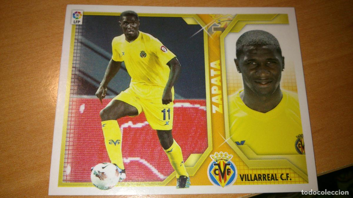 Figurine di Calcio: TEMPORADA 2011 2012 11 12 FICHAJE N&ordm; 21 ZAPATA VILLARREAL NUEVO NUNCA PEGADO