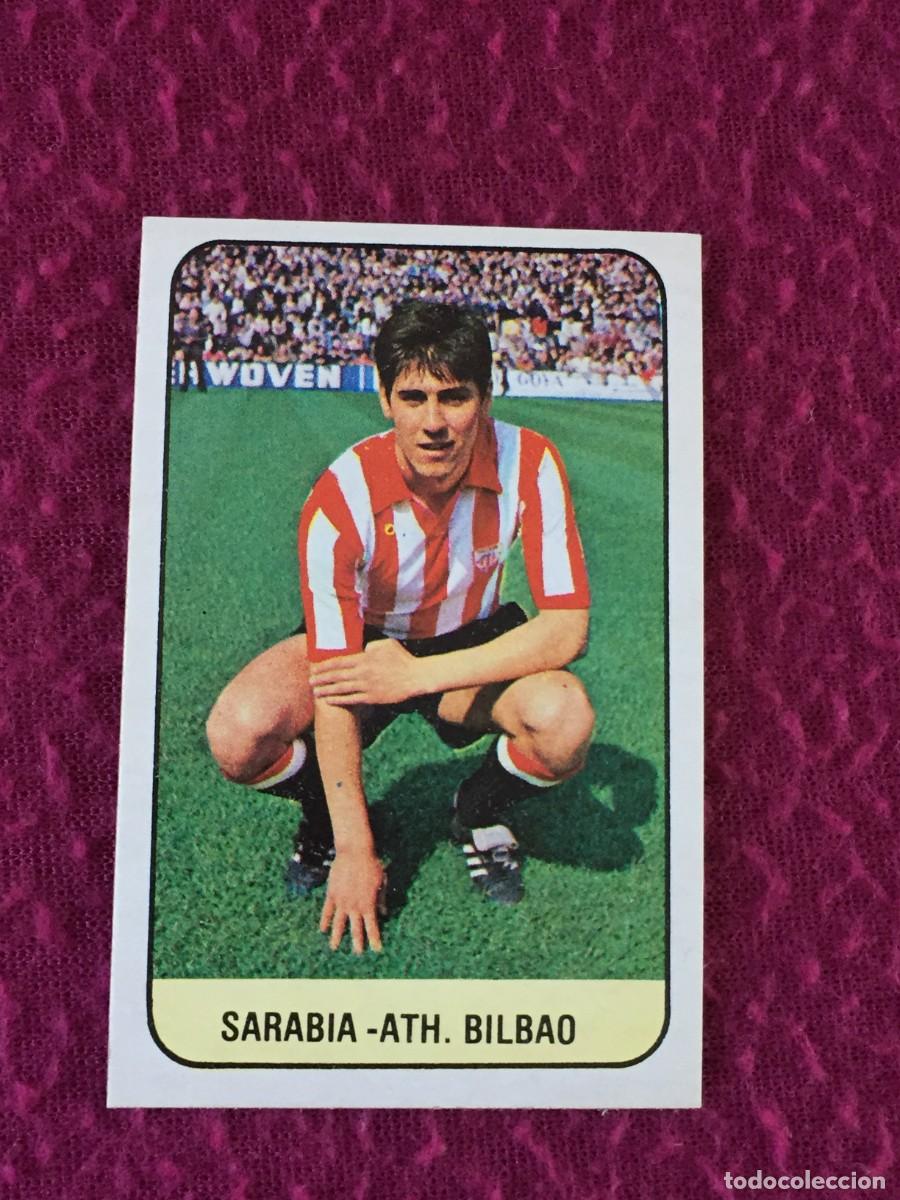 Cromos de f&uacute;tbol: ESTE - LIGA 78 79 - 1978 1979 - UN CROMO - BILBAO - SARABIA - ULTIMOS FICHAJES 15 - NUNCA PEGADO