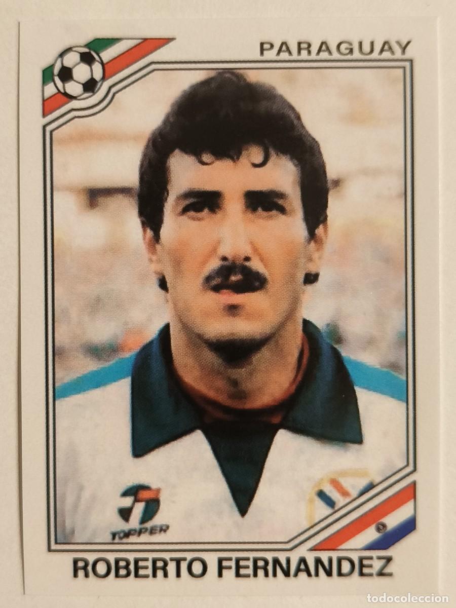 Figurine di Calcio: #148 ROBERTO FERNANDEZ (PARAGUAY) MUNDIAL MEXICO 86 PANINI
