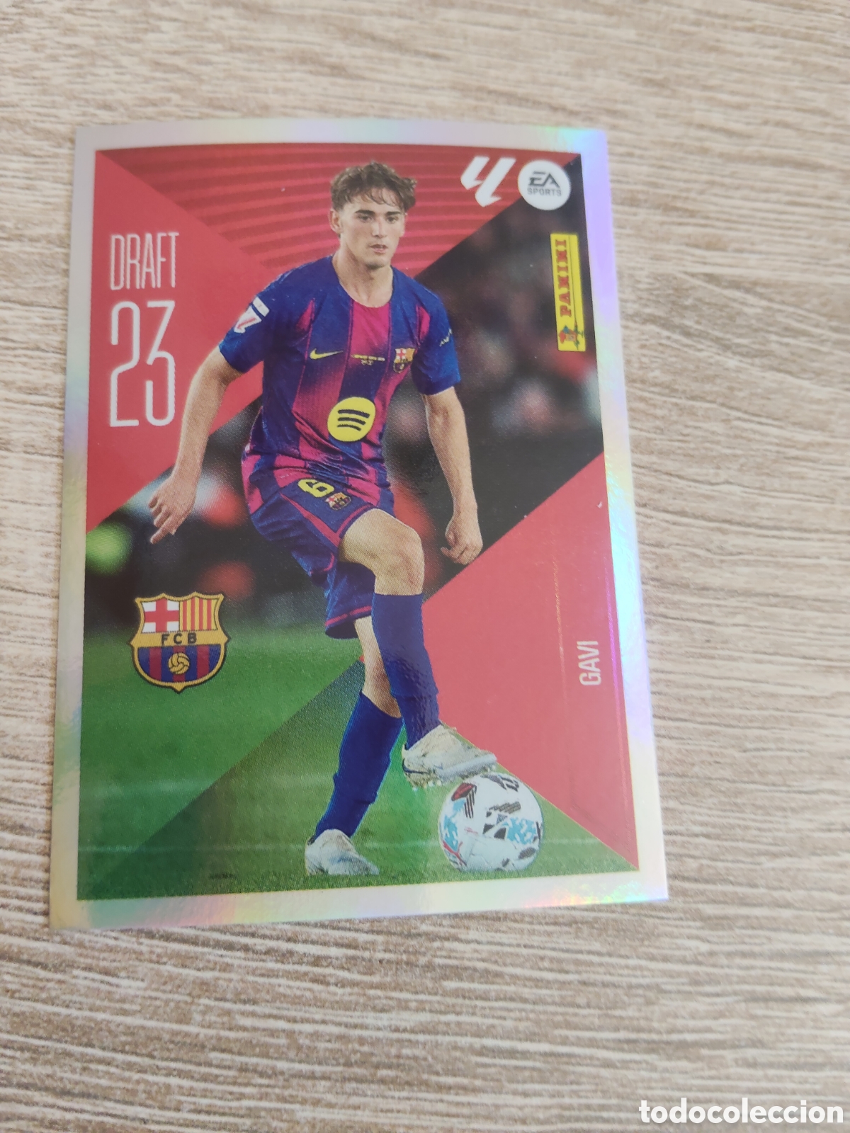 Cartes &agrave; collectionner de Football: Gavi Barcelona draft 23 liga 2026 2027 26 27 ediciones este
