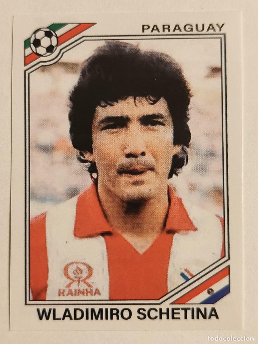 Cromos de f&uacute;tbol: #153 WLADIMIRO SCHETINA (PARAGUAY) MUNDIAL MEXICO 86 PANINI