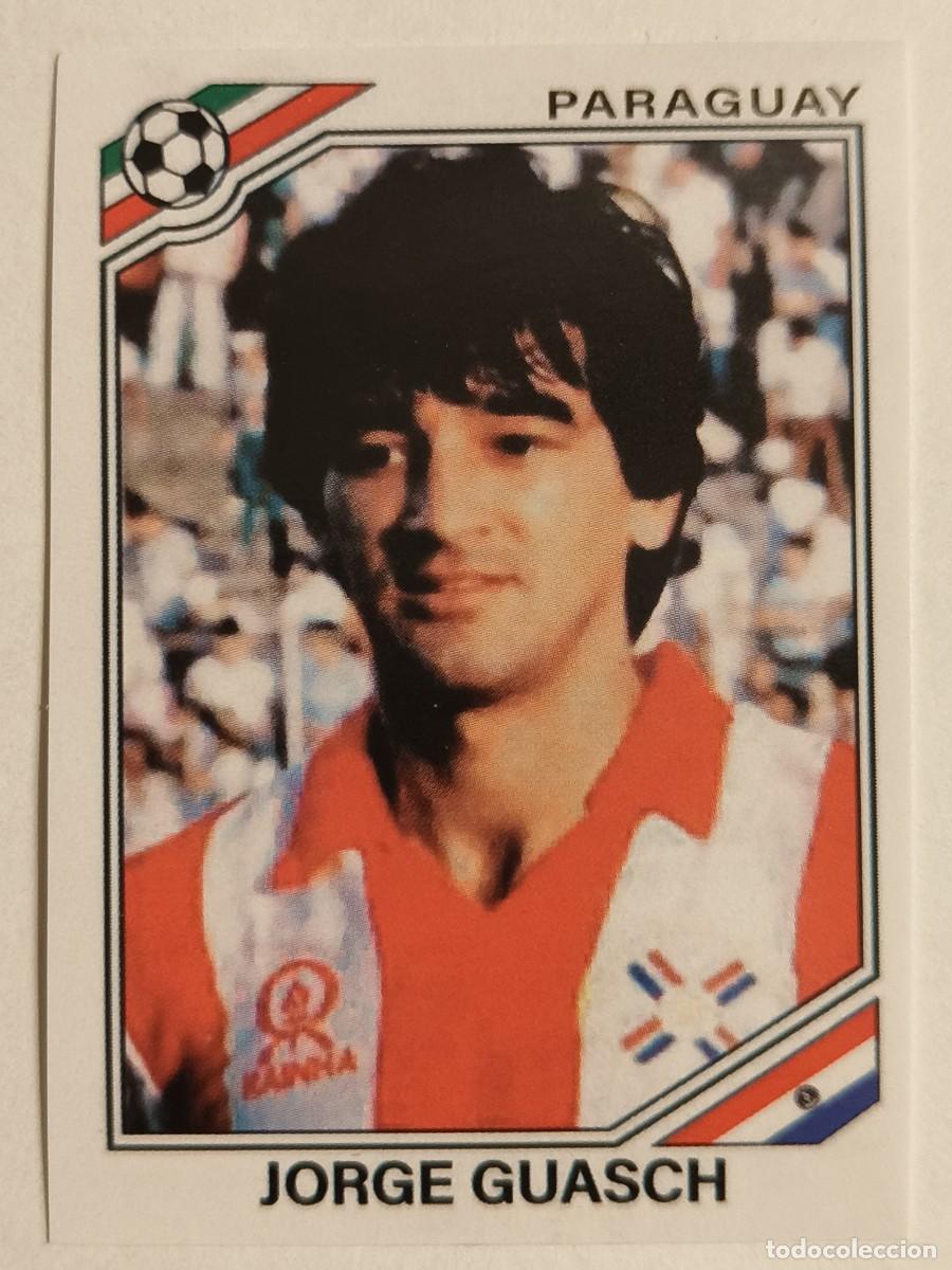 Cromos de f&uacute;tbol: #155 JORGE GUASCH (PARAGUAY) MUNDIAL MEXICO 86 PANINI
