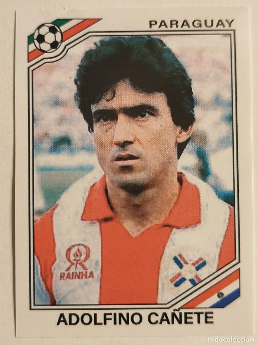 Cromos de f&uacute;tbol: #158 ADOLFINO CA&Ntilde;ETE (PARAGUAY) MUNDIAL MEXICO 86 PANINI