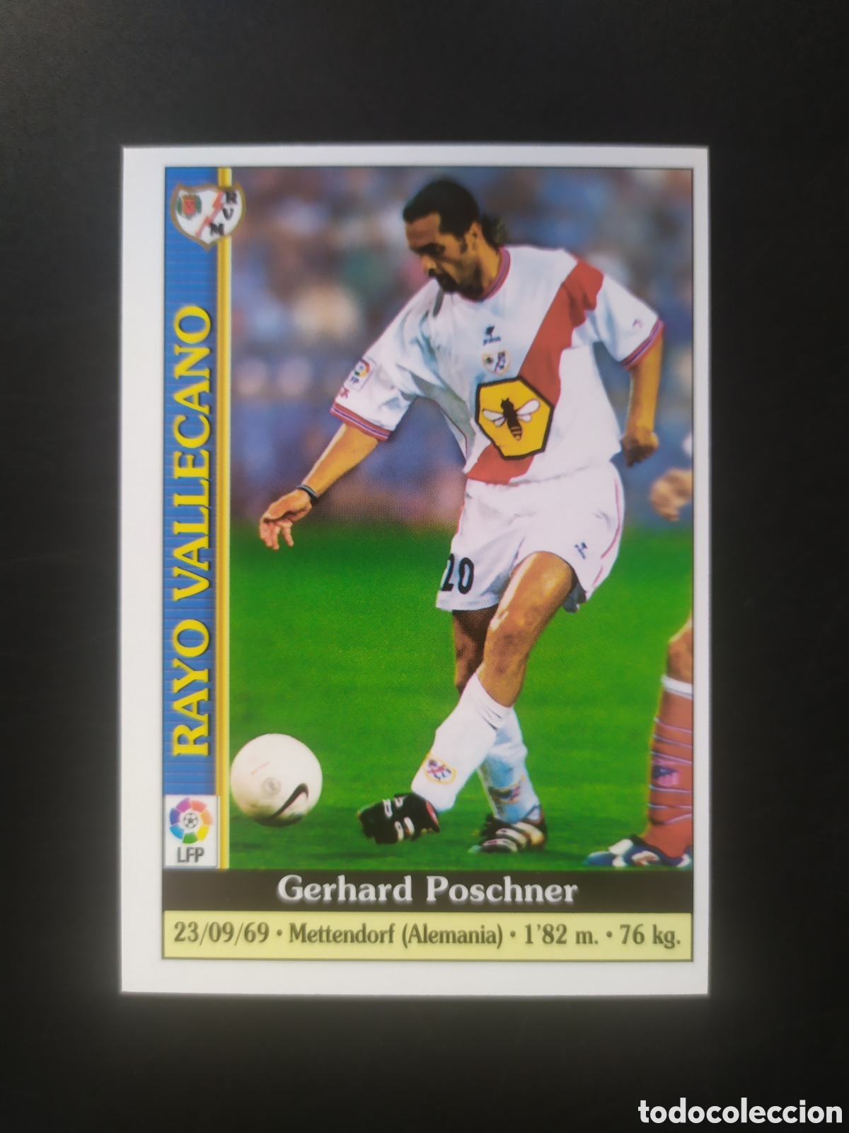 Cromos de f&uacute;tbol: Mundicromo fichas Liga 1999 2000 99 00 Poschner n&deg; 357 Rayo Vallecano
