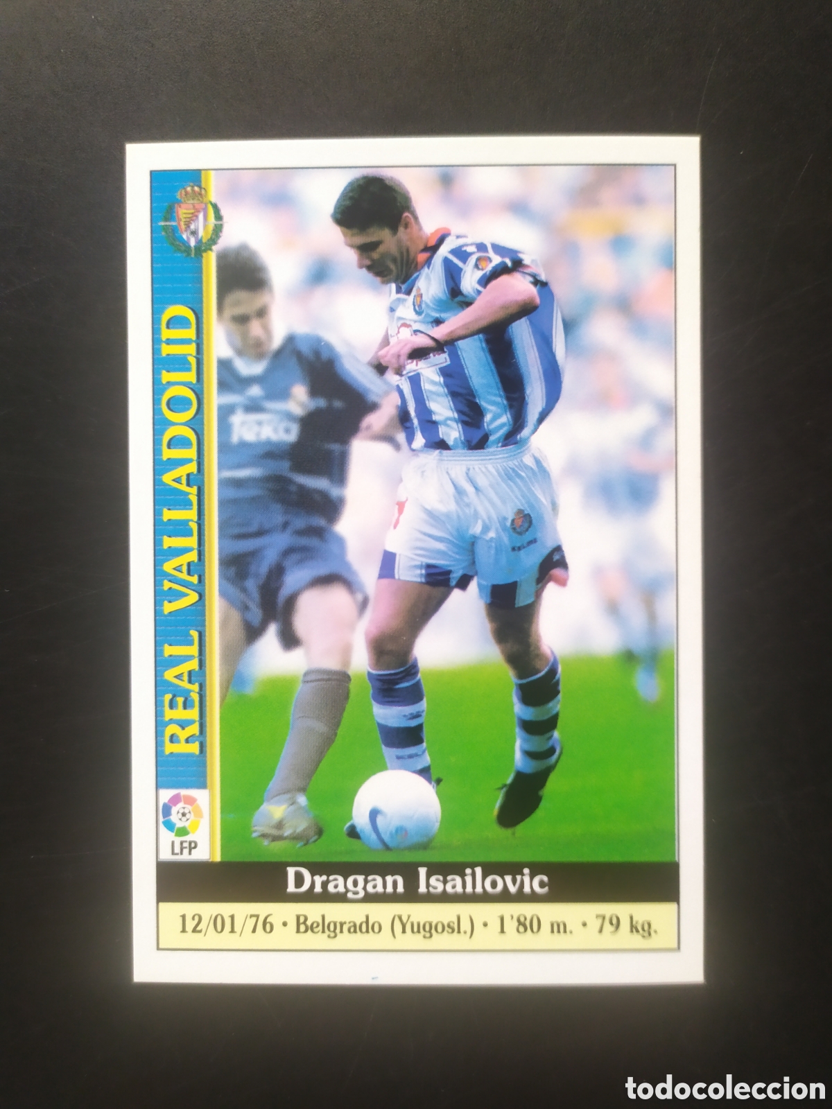 Cromos de f&uacute;tbol: Mundicromo fichas Liga 1999 2000 99 00 Isailovic n&deg; 215 Valladolid