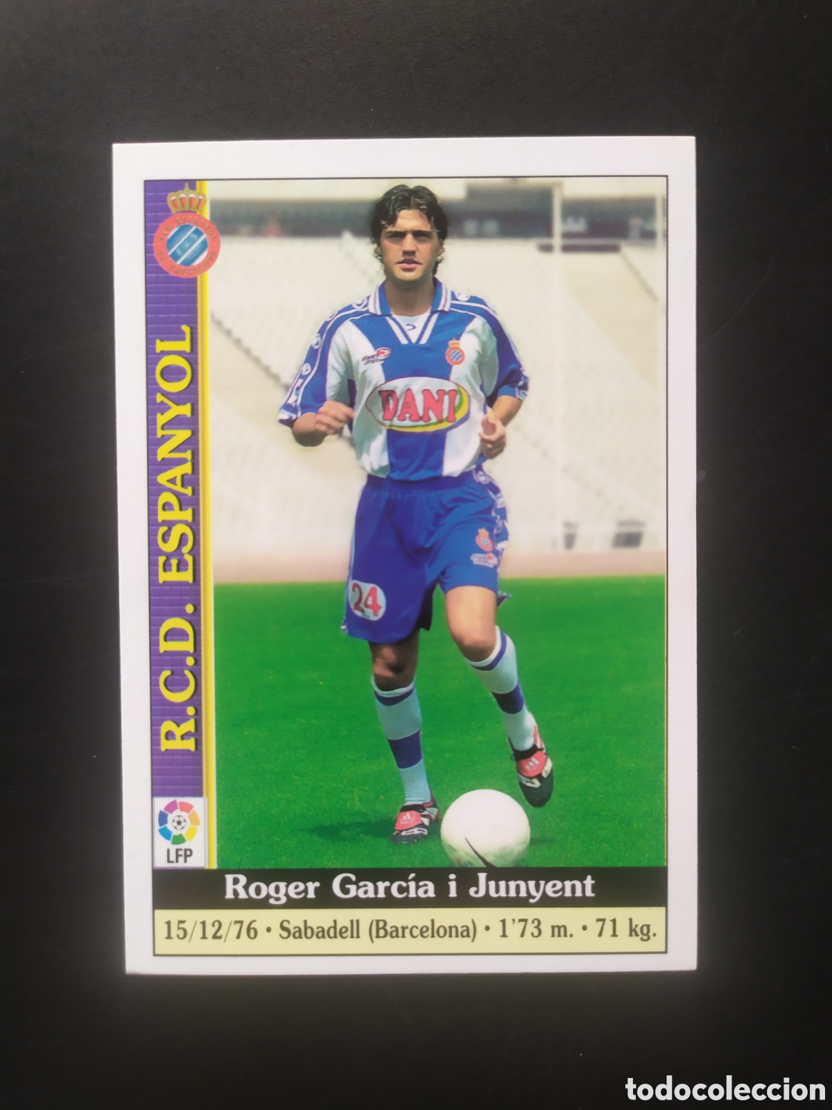 Cromos de f&uacute;tbol: Mundicromo fichas Liga 1999 2000 99 00 Roger n&deg; 117 Espanyol