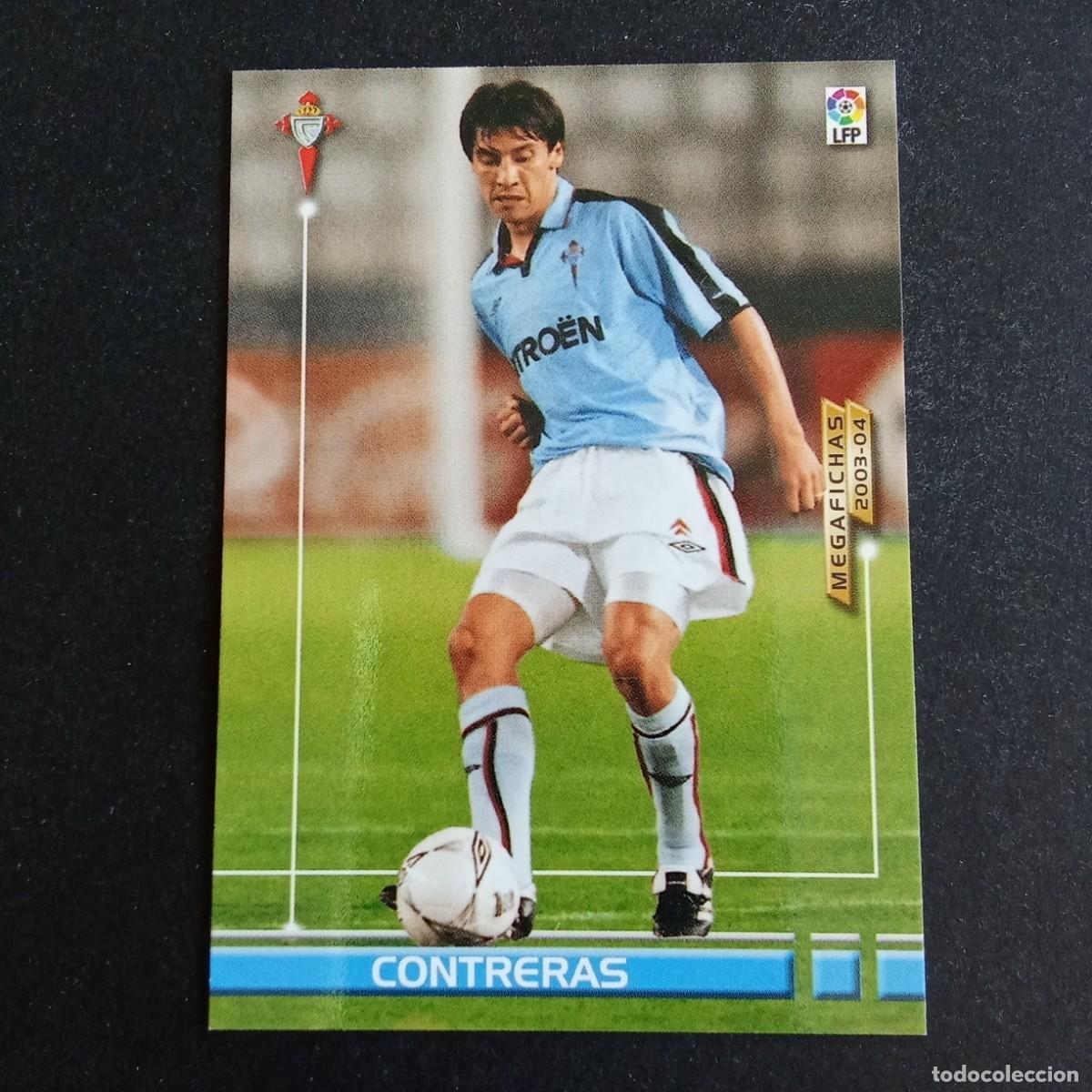 Cromos de f&uacute;tbol: 483 CONTRERAS CELTA NUEVO FICHAJE LIGA 2003 2004 03 04 MEGAFICHAS PANINI