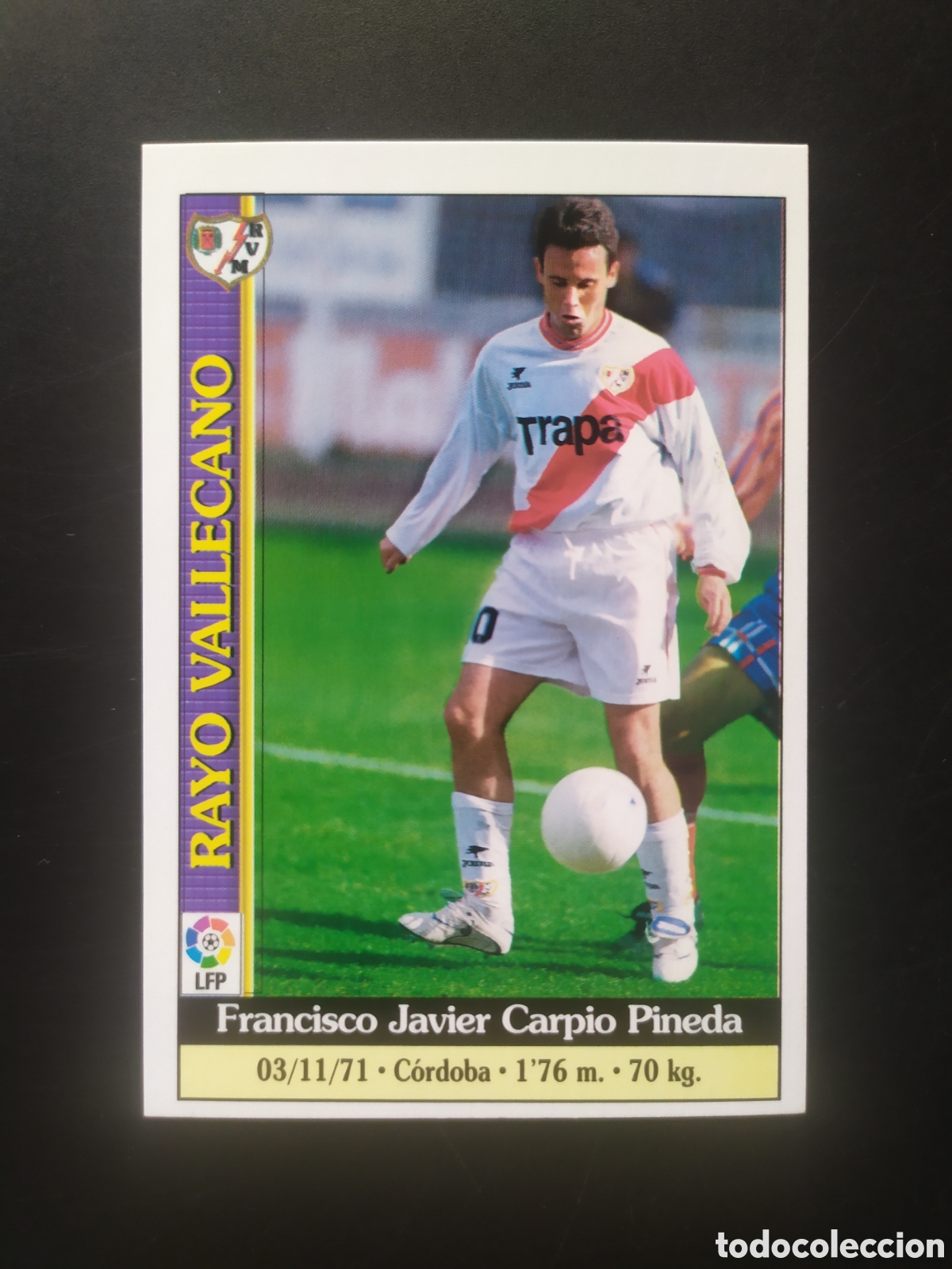Cromos de f&uacute;tbol: Mundicromo fichas Liga 1999 2000 99 00 Pineda n&deg; 355 Rayo Vallecano