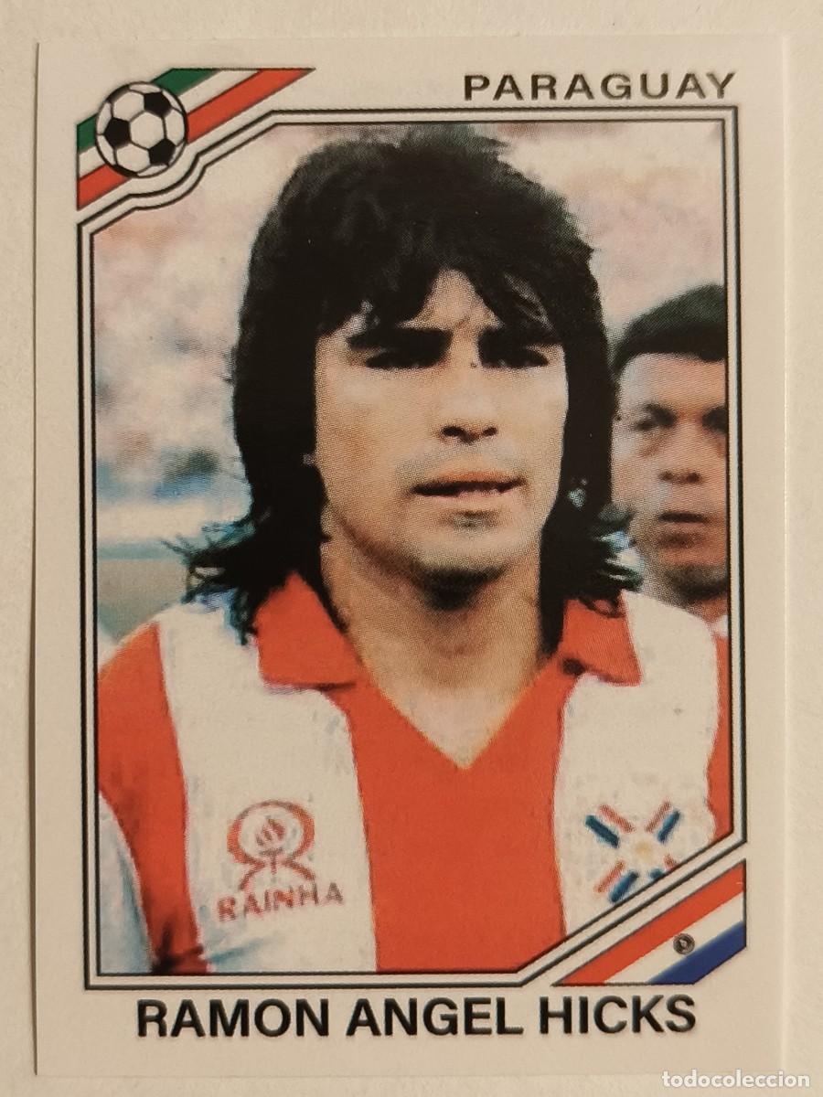Cromos de f&uacute;tbol: #161 RAMON ANGEL HICKS (PARAGUAY) MUNDIAL MEXICO 86 PANINI