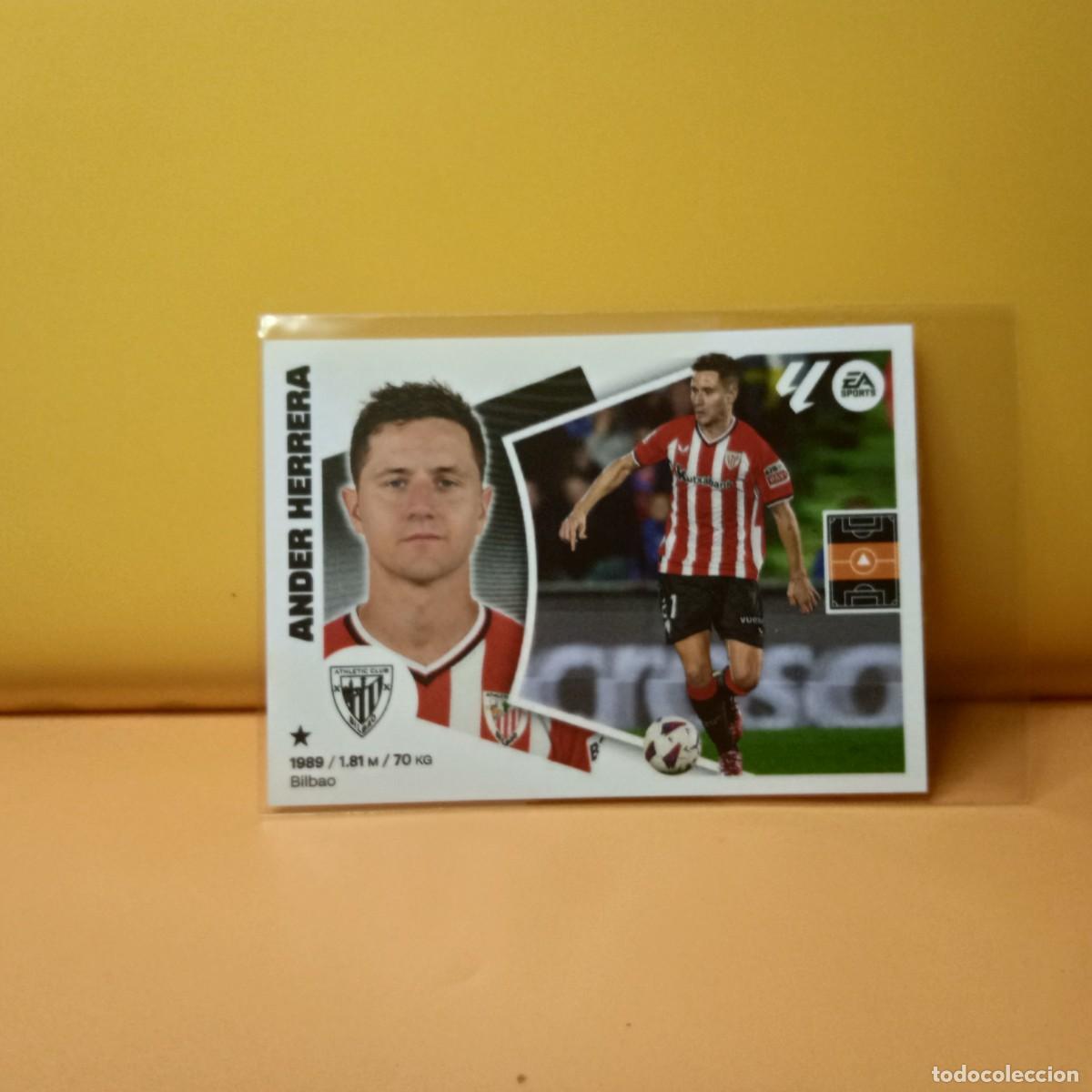 Cromos de f&uacute;tbol: EDICIONES ESTE 2024 2025 24 25 ATHLETIC DE BILBAO ANDER HERRERA 16A 16 A