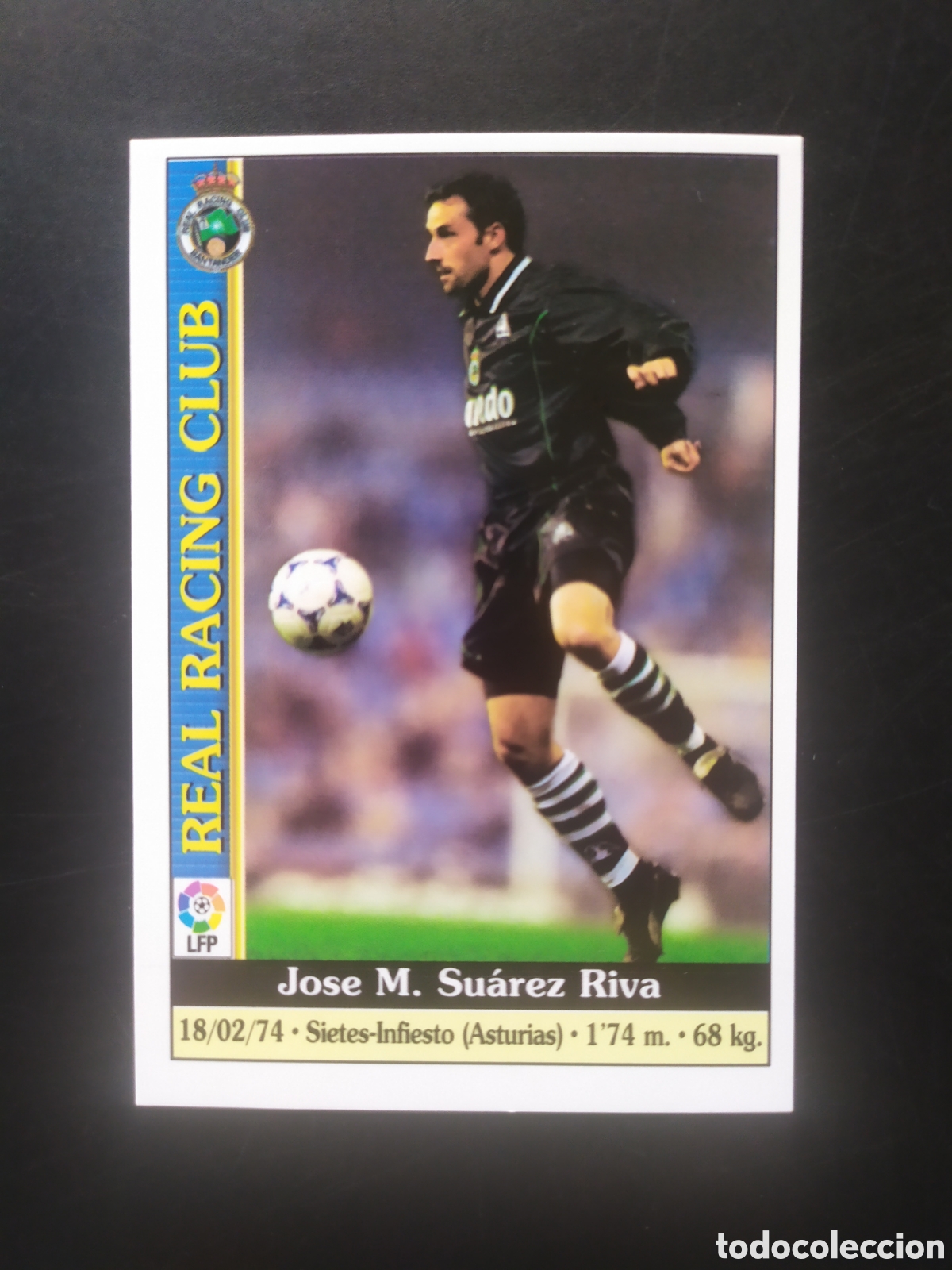 Fu&szlig;ball-Sticker: Mundicromo fichas Liga 1999 2000 99 00 Sietes n&deg; 265 Racing Santander