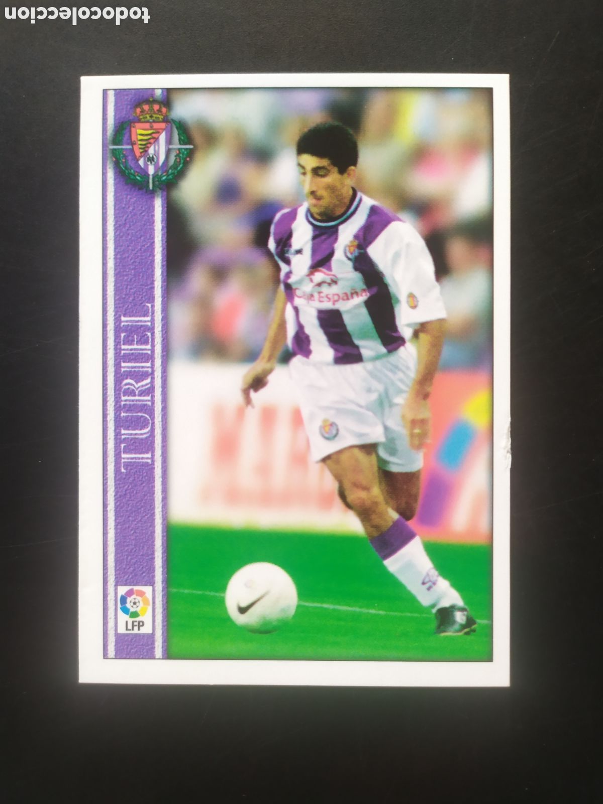 Fu&szlig;ball-Sticker: Mundicromo fichas liga 2000 2001 00 01 Turiel n&deg; 164 Valladolid