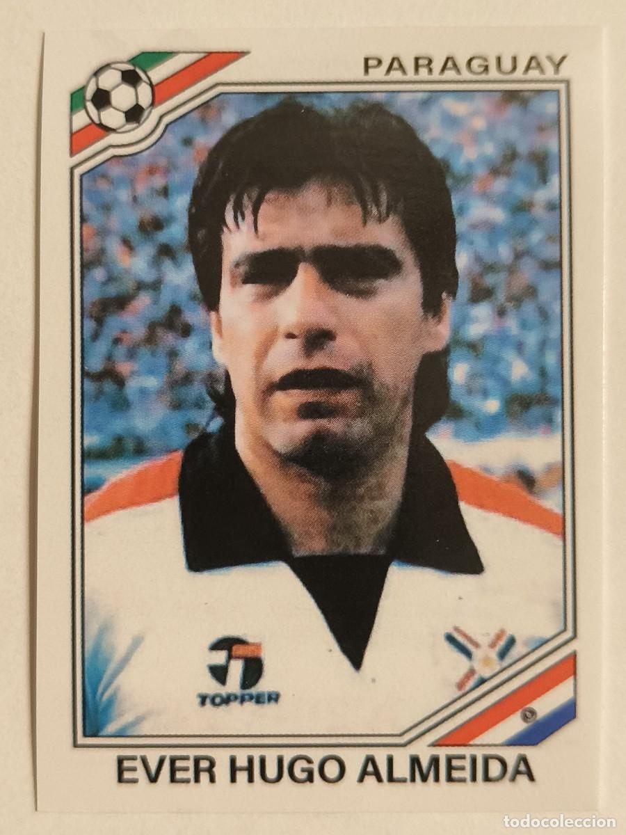 Cromos de f&uacute;tbol: #163 EVER HUGO ALMEIDA (PARAGUAY) MUNDIAL MEXICO 86 PANINI