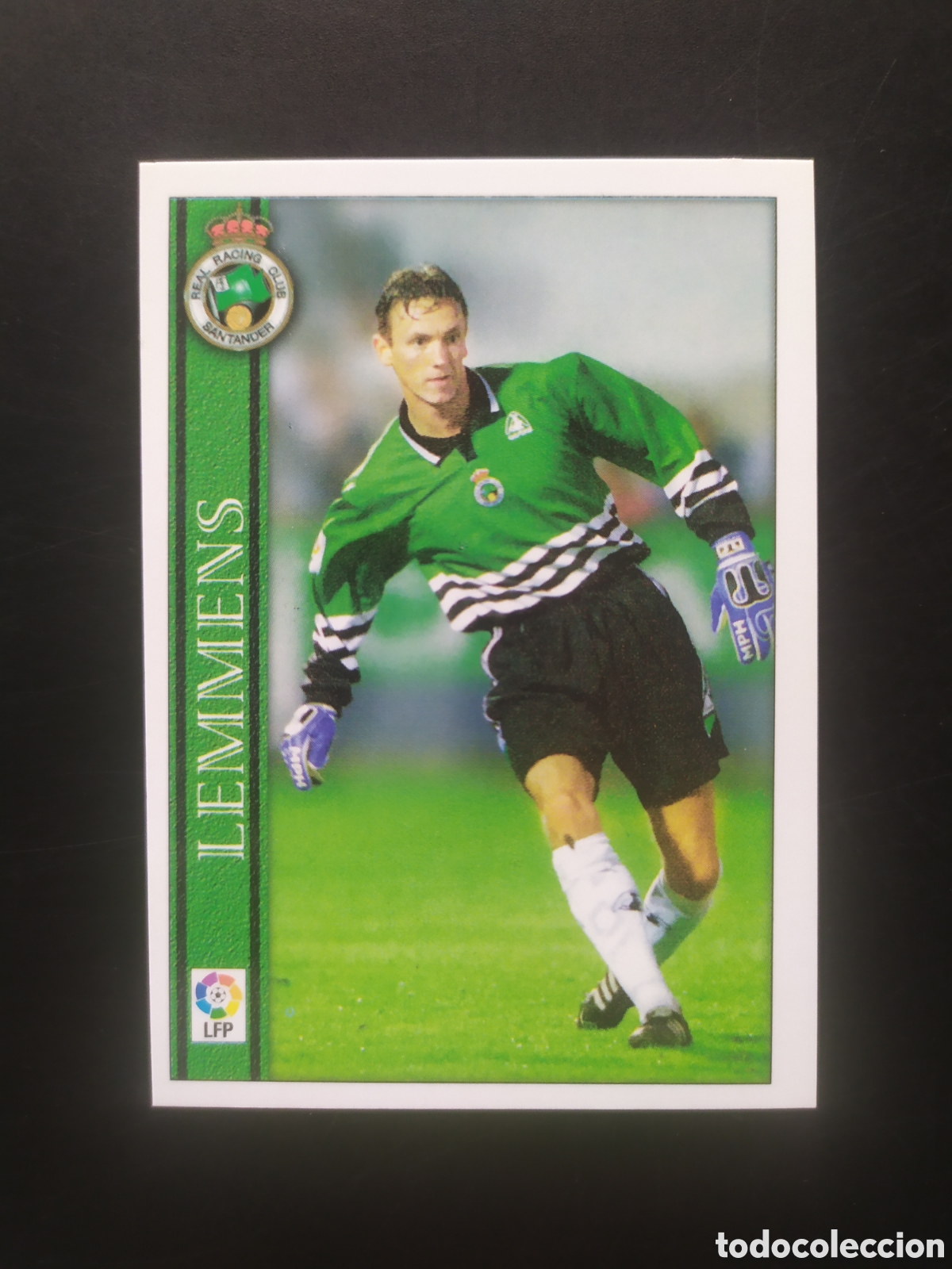 Cromos de f&uacute;tbol: Mundicromo fichas Liga 2000 2001 00 01 Lemmens n&deg; 299 Racing Santander