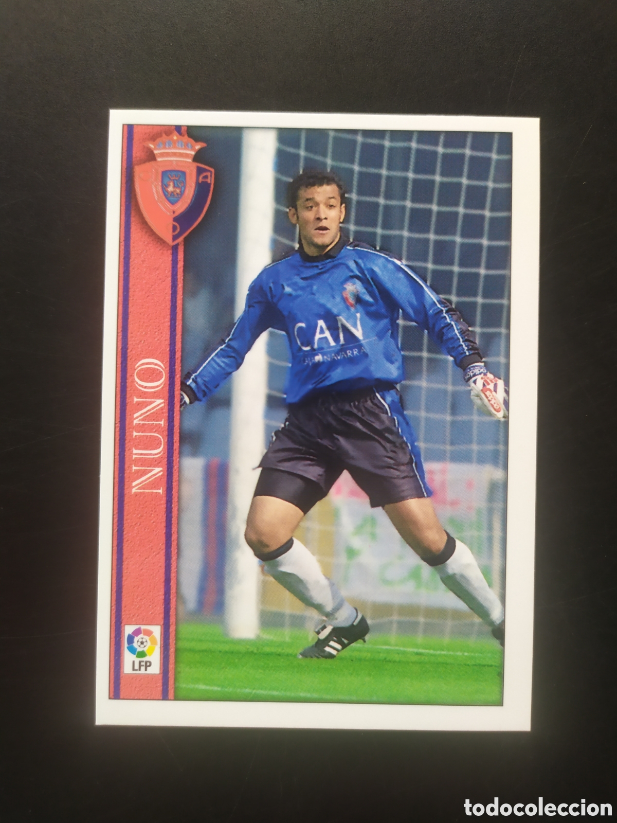 Cromos de f&uacute;tbol: Mundicromo fichas liga 2000 2001 00 01 Nuno n&deg; 382 Osasuna