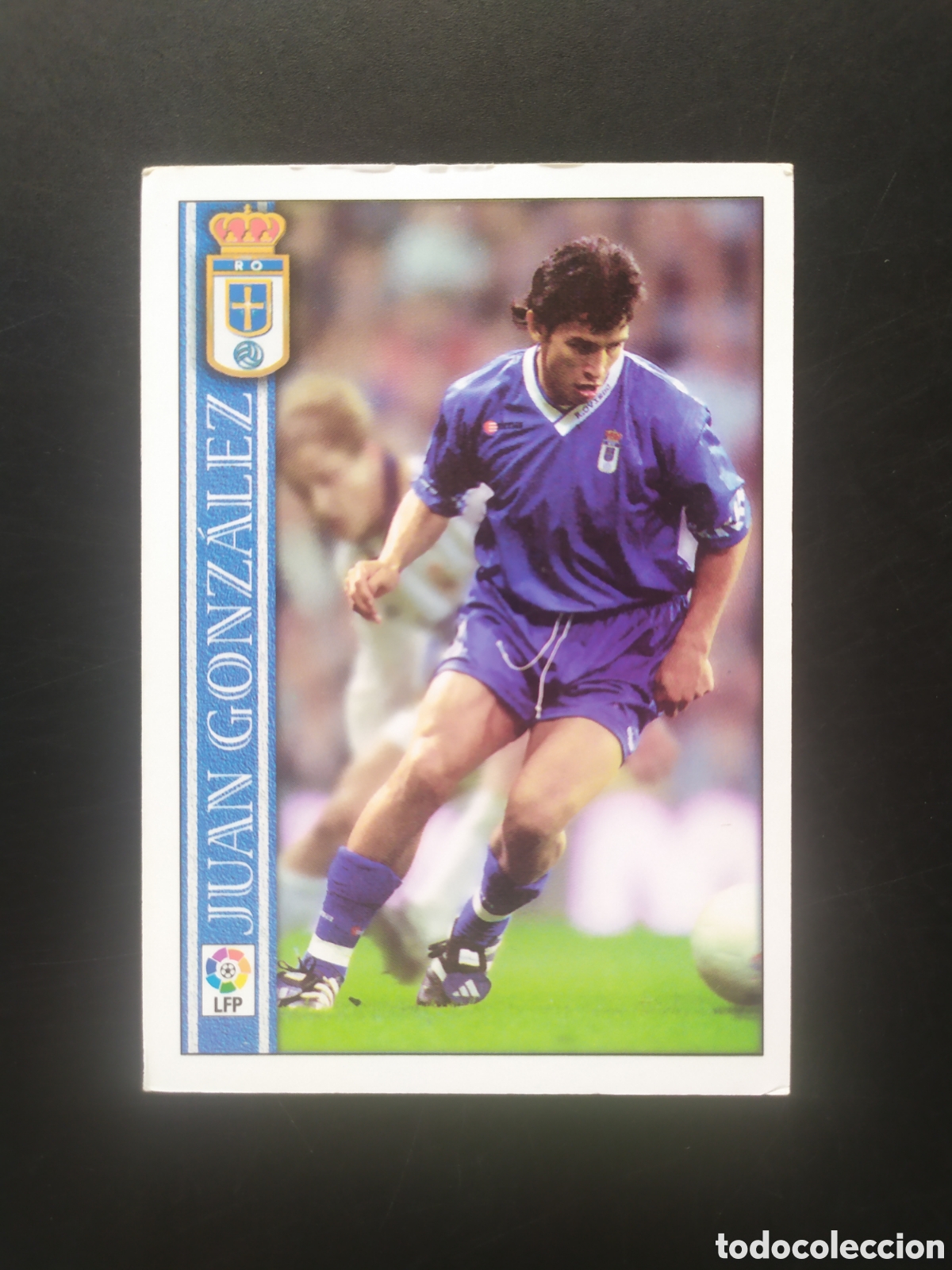 Cromos de f&uacute;tbol: Mundicromo fichas liga 2000 2001 00 01 Juan Gonz&aacute;lez n&deg; 357 Oviedo