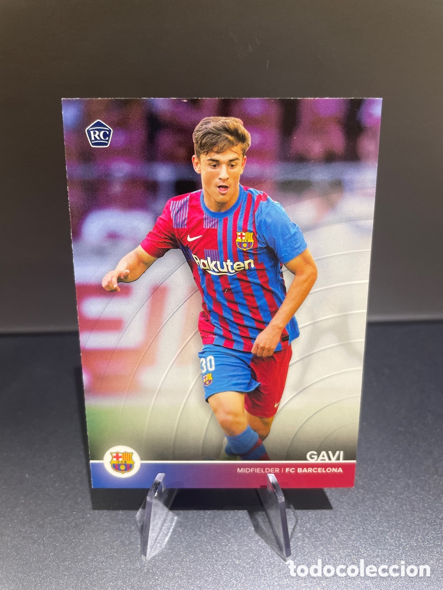 Cromos de f&uacute;tbol: Gavi 21 Rookie FC Barcelona set 2021-22 2021 2022 Topps