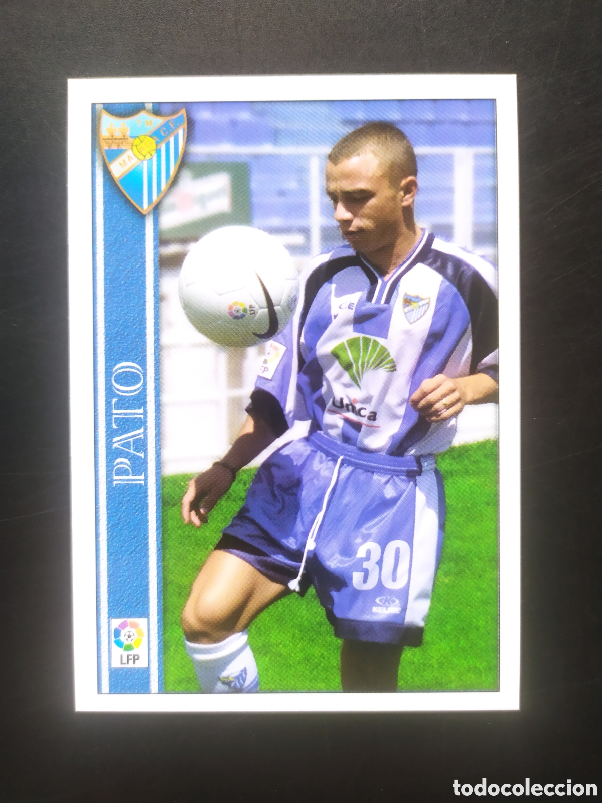 Cromos de f&uacute;tbol: Mundicromo fichas Liga 2000 2001 00 01 Pato n&deg; 248 M&aacute;laga