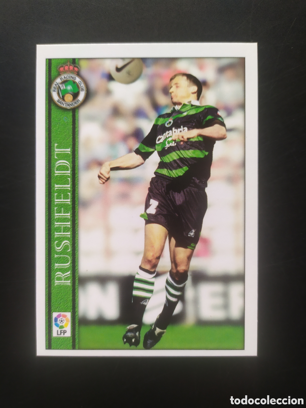 Cromos de f&uacute;tbol: Mundicromo fichas liga 2000 2001 00 01 Rushfeldt n&deg; 313 Racing Santander