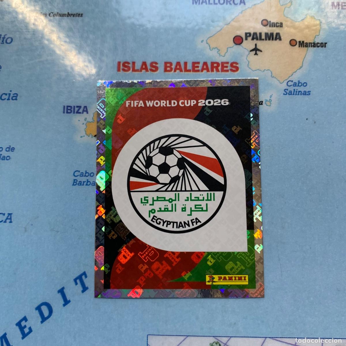 Cromos de f&uacute;tbol: Egipto n&uacute;mero 1 cromo panini Mundial Fifa World Cup 2026