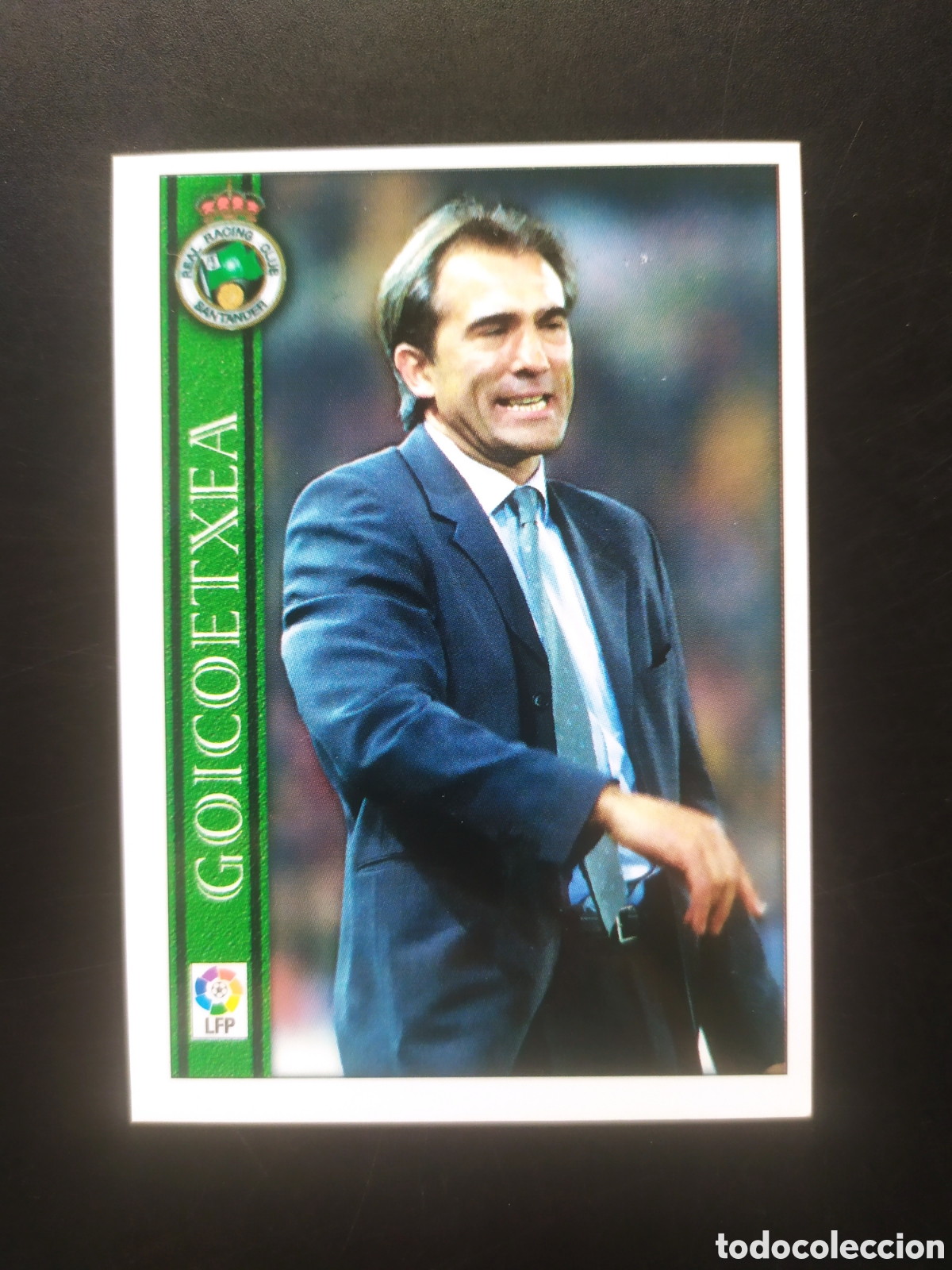 Cromos de f&uacute;tbol: Mundicromo fichas liga 2000 2001 00 01 Goikoetxea n&deg; 297 Racing Santander