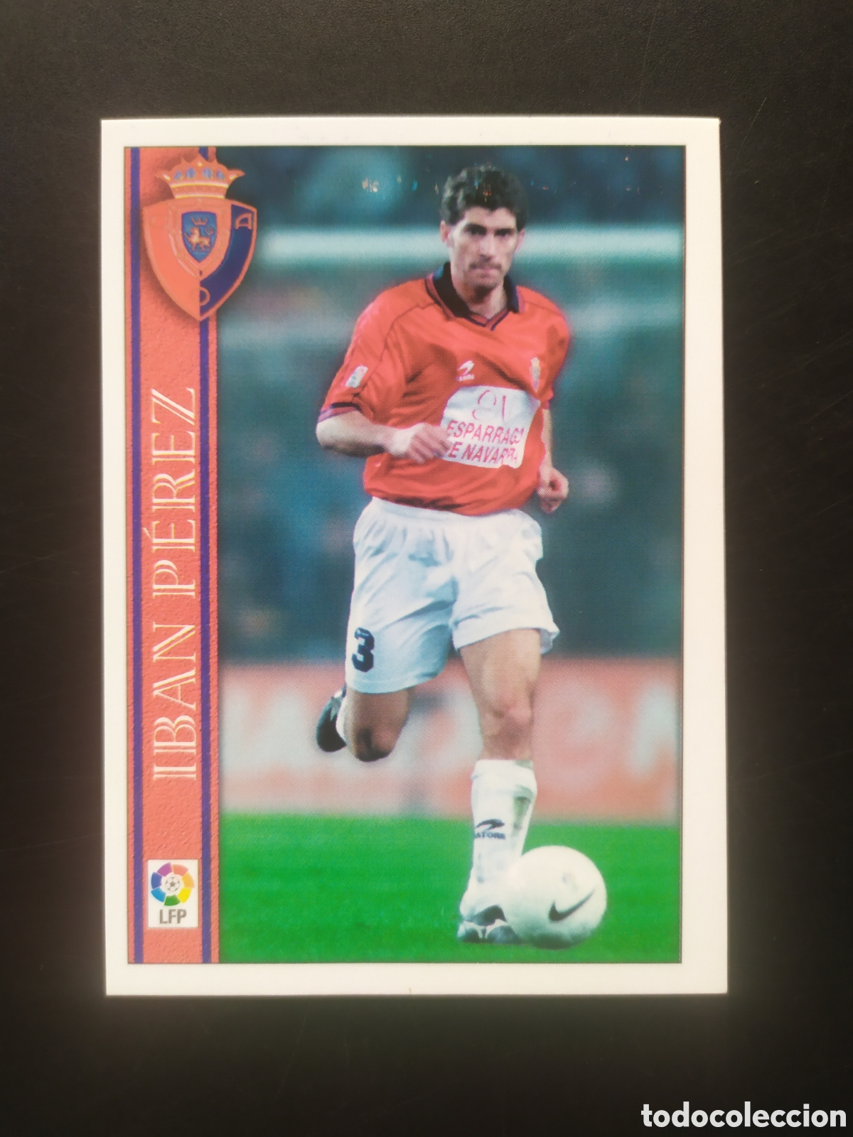 Football Stickers: Mundicromo fichas liga 2000 2001 00 01 Iban P&eacute;rez n&deg; 385 Osasuna