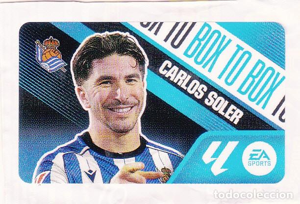 Fu&szlig;ball-Sticker: ESTE 2026-27 - CROMOS CHICLE - BOX TO BOX - CARLOS SOLER - SIN PEGAR - (A-16)