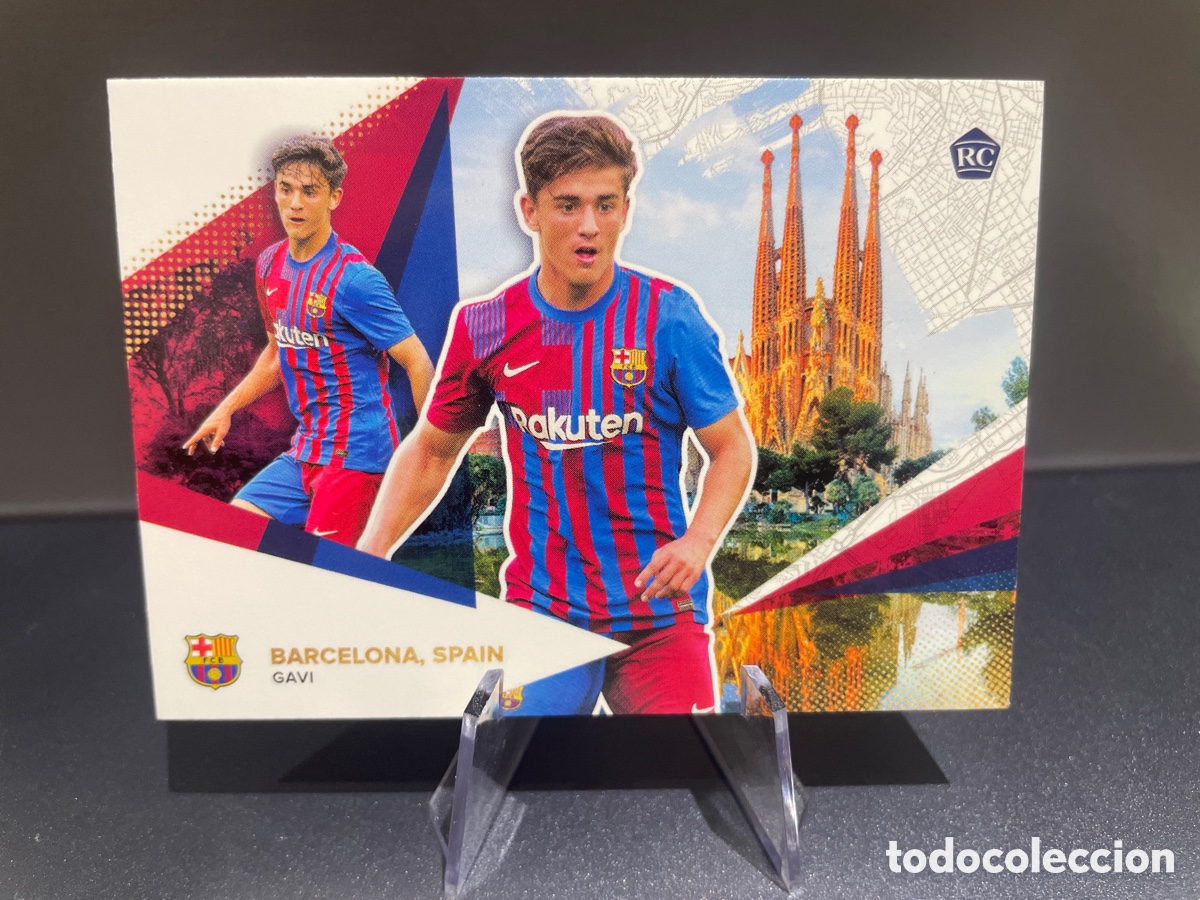 Cromos de f&uacute;tbol: Gavi 35 Rookie FC Barcelona Living set 2021-22 2021 2022 Topps