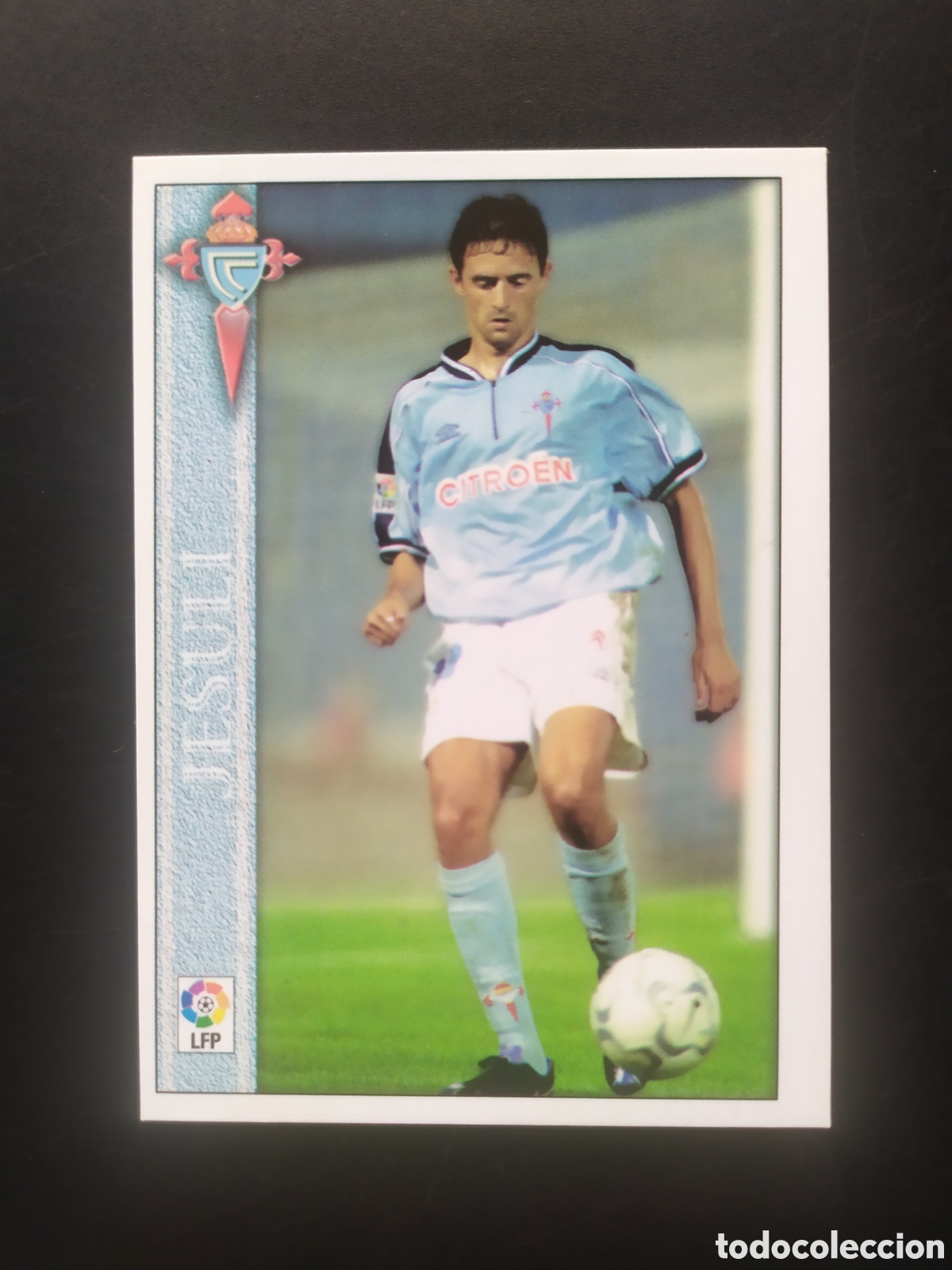 Fu&szlig;ball-Sticker: Mundicromo fichas liga 2000 2001 00 01 Jesul&iacute; n&deg; 145 Celta Vigo