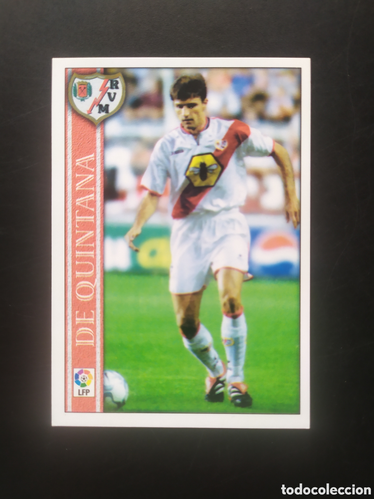 Cromos de f&uacute;tbol: Mundicromo fichas liga 2000 2001 De Quintana n&deg; 548 Rayo Vallecano
