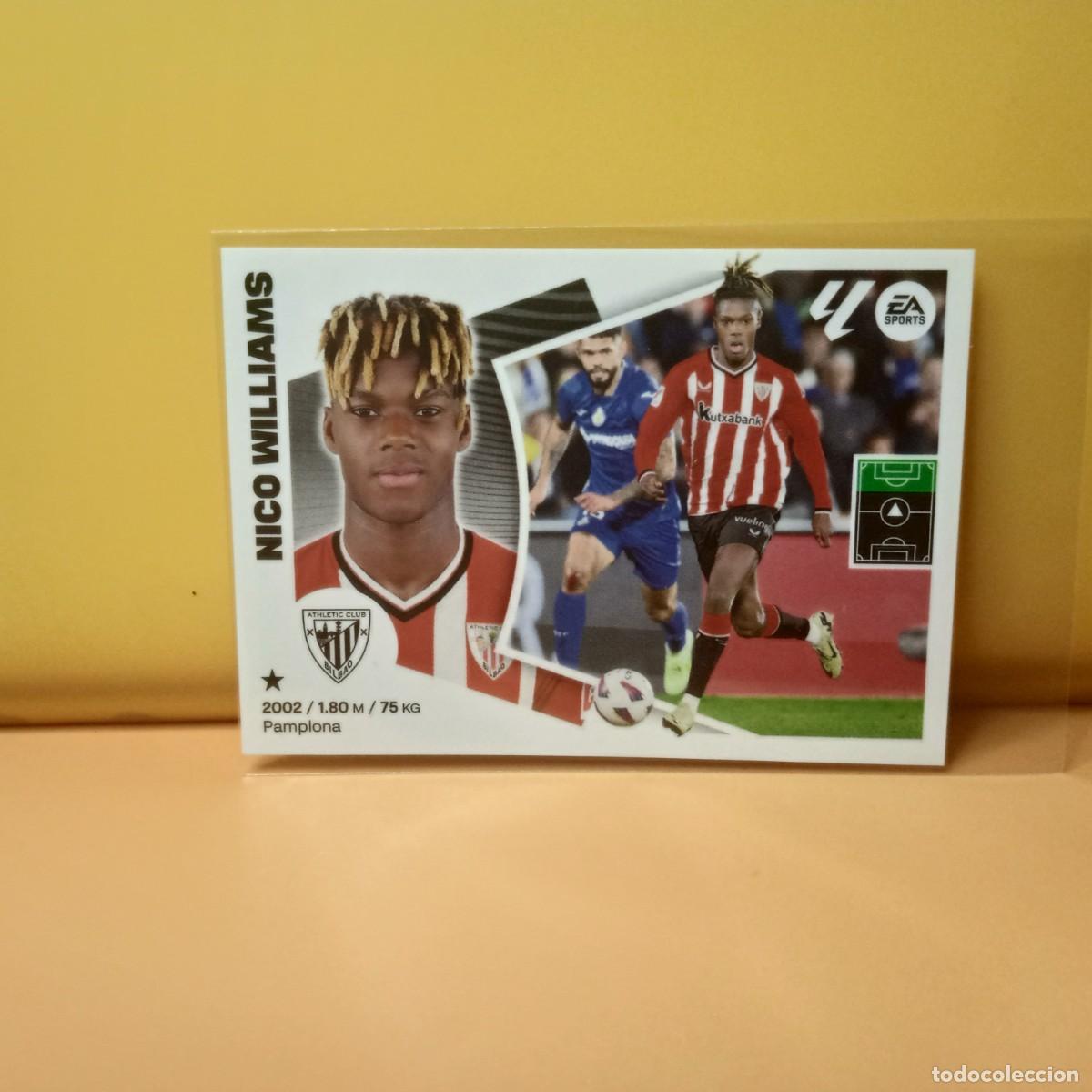 Cromos de f&uacute;tbol: EDICIONES ESTE 2024 2025 24 25 ATHLETIC DE BILBAO NICO WILLIAMS 18