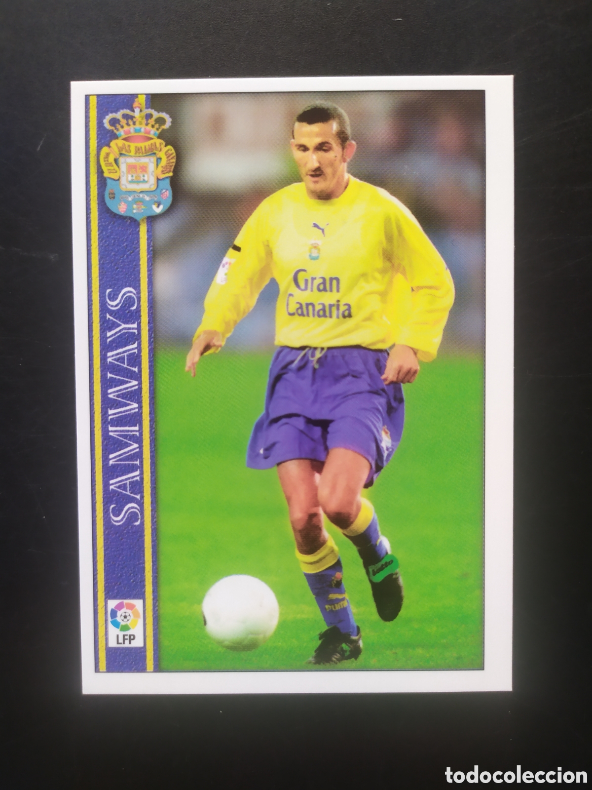 Cromos de f&uacute;tbol: Mundicromo fichas liga 2000 2001 00 01 Samways n&deg; 370 Las Palmas