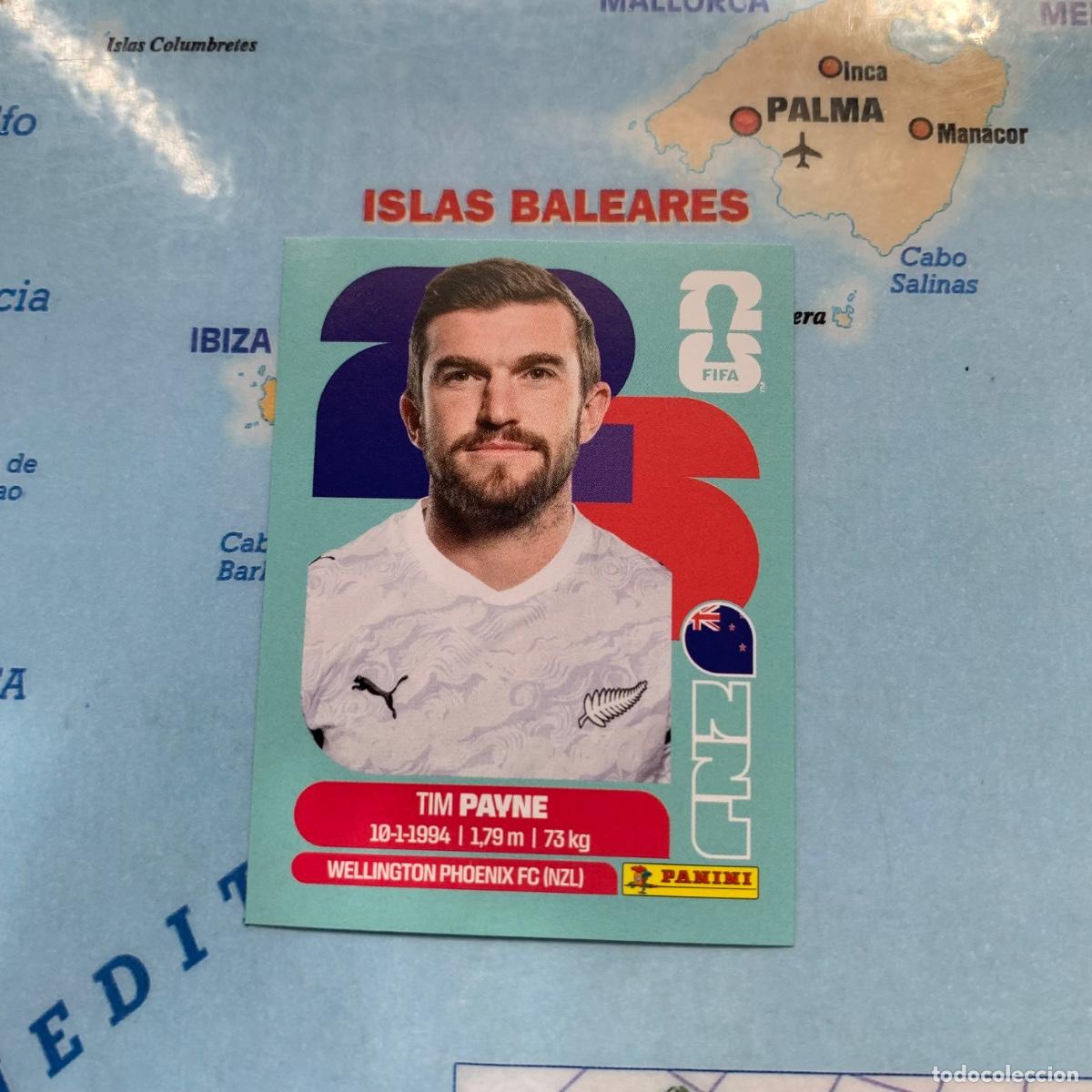 Cromos de f&uacute;tbol: Nueva Zelanda n&uacute;mero 6 cromo panini Mundial Fifa World Cup 2026