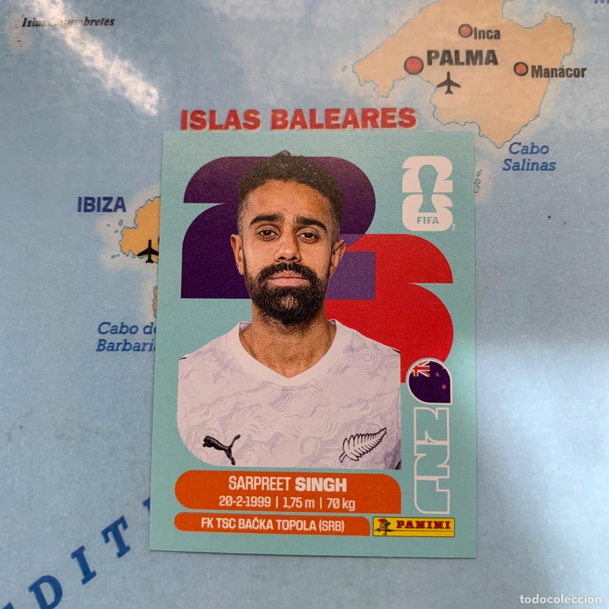 Cromos de f&uacute;tbol: Nueva Zelanda n&uacute;mero 11 cromo panini Mundial Fifa World Cup 2026