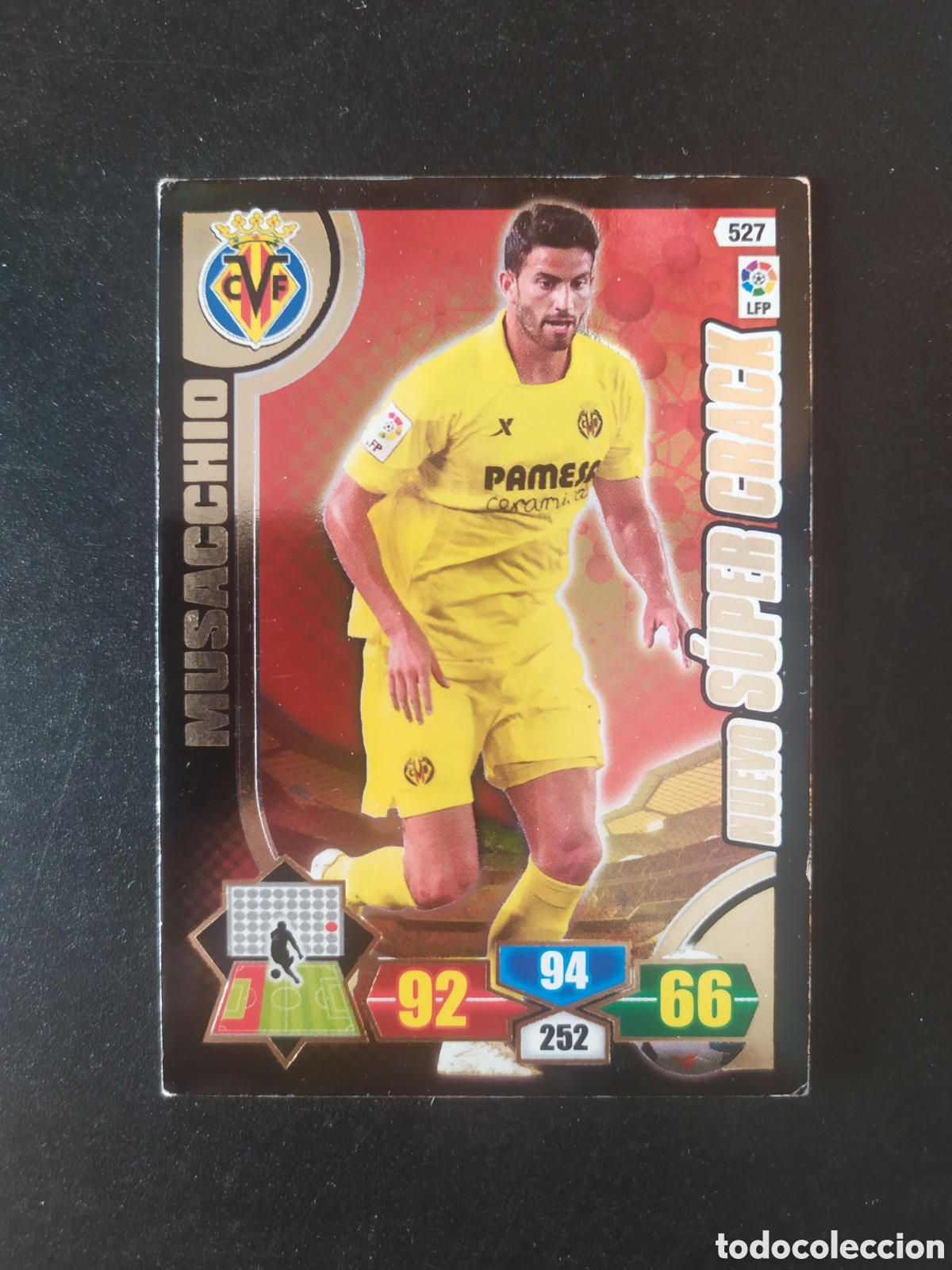 Cromos de f&uacute;tbol: Adrenalyn 2013 2014 13 14 panini Musacchio nuevo super crack n&deg; 527 Villarreal