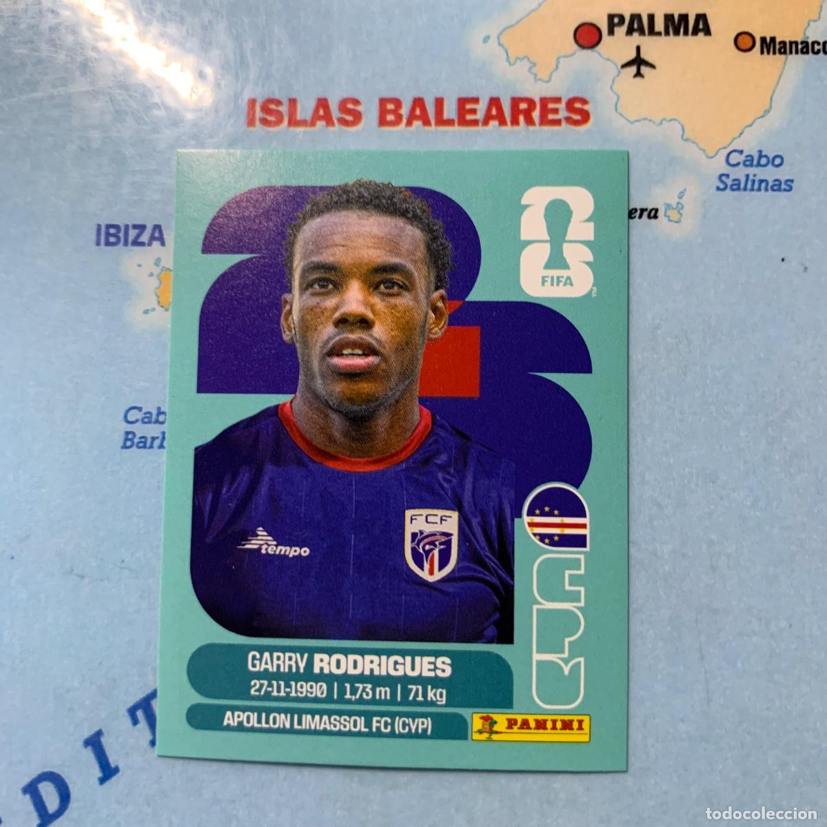 Cromos de f&uacute;tbol: Cabo Verde n&uacute;mero 15 cromo panini Mundial Fifa World Cup 2026