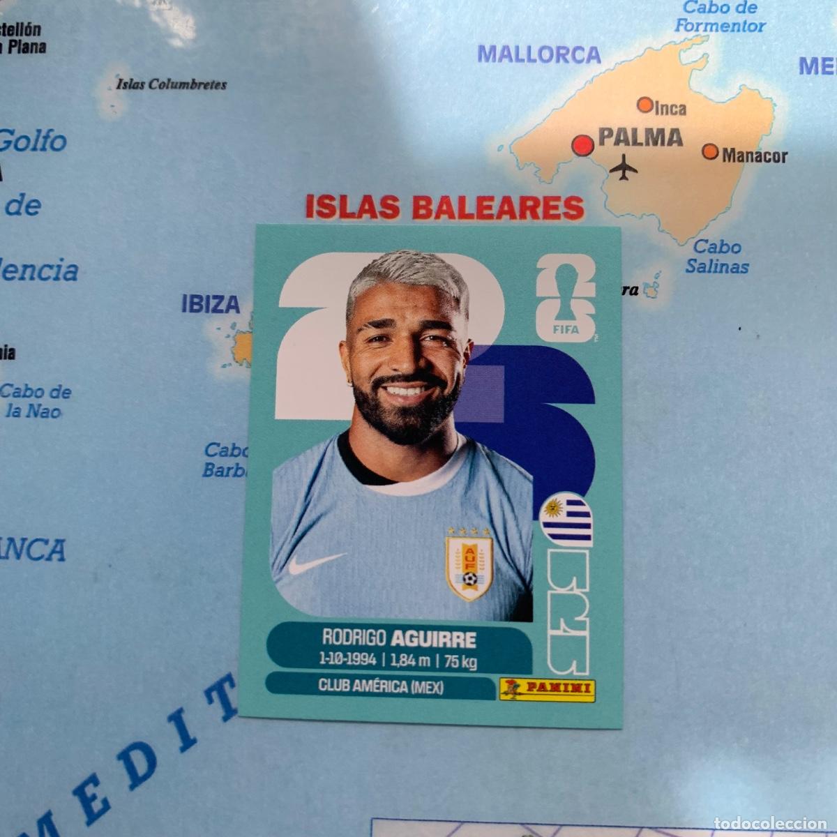 Cromos de f&uacute;tbol: Uruguay n&uacute;mero 19 cromo panini Mundial Fifa World Cup 2026