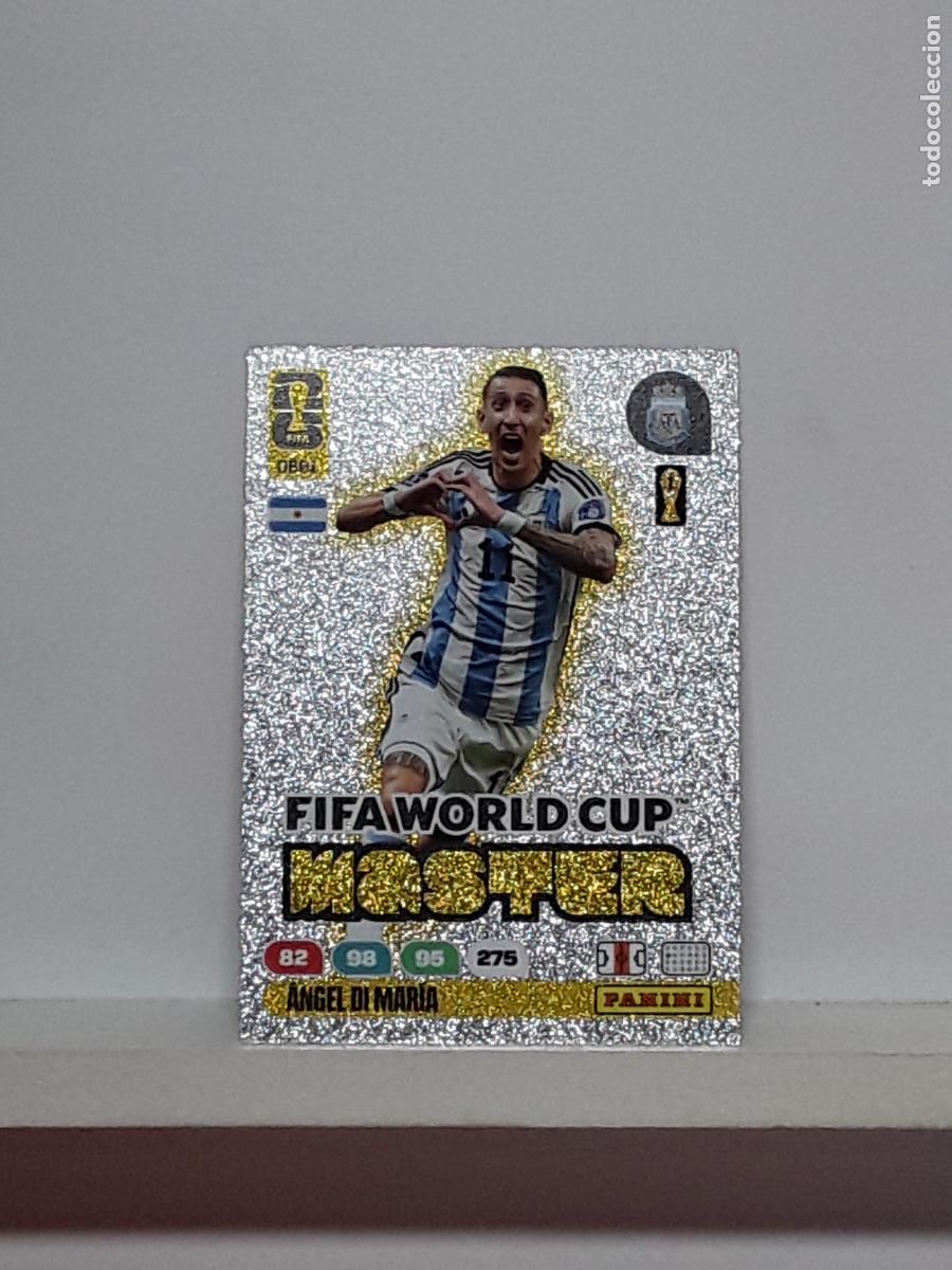 Cromos de f&uacute;tbol: ADRENALYN MUNDIAL 2026 WORLD CUP 26 ALBUM PANINI N DB01 DB 01 ARGENTINA MASTER ANGEL DI MARIA