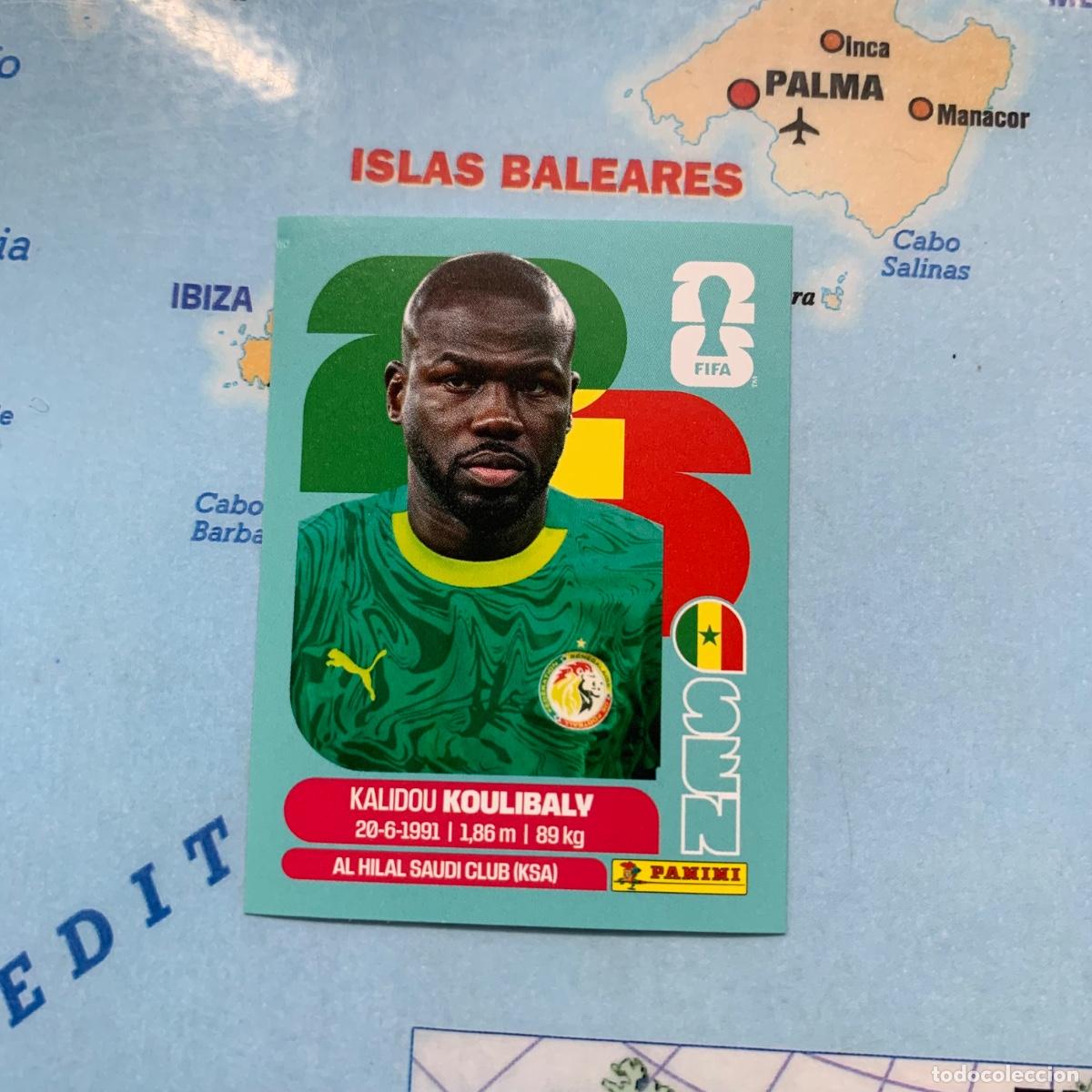 Cromos de f&uacute;tbol: Senegal n&uacute;mero 8 cromo panini Mundial Fifa World Cup 2026