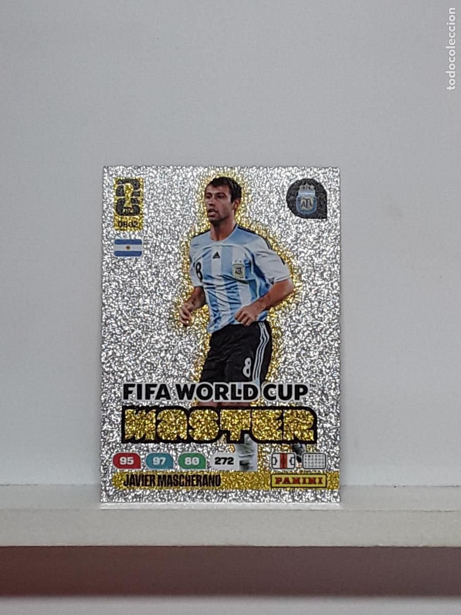 Cromos de f&uacute;tbol: ADRENALYN MUNDIAL 2026 WORLD CUP 26 ALBUM PANINI N DB02 DB 02 ARGENTINA MASTER JAVIER MASCHERANO