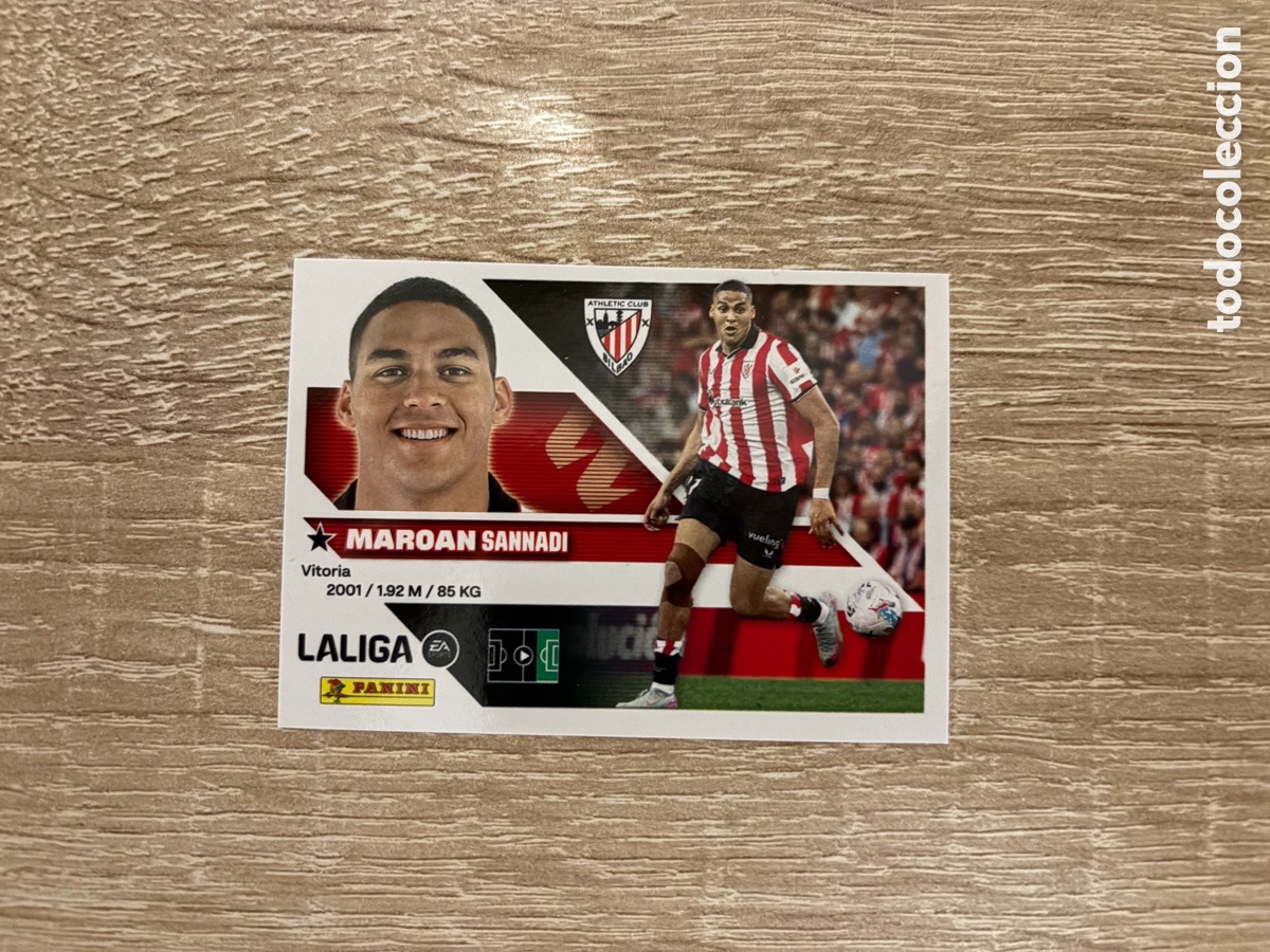 Cromos de f&uacute;tbol: 17B MAROAN LIGA ESTE EDICIONES ESTE 2026 2027 26 27 ATHLETIC CLUB