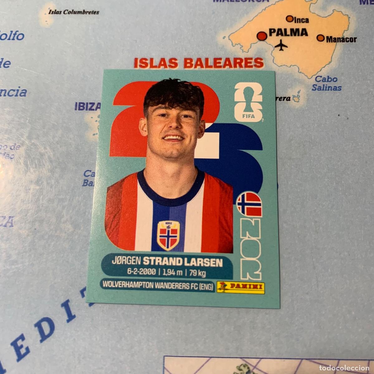 Cromos de f&uacute;tbol: Noruega n&uacute;mero 18 cromo panini Mundial Fifa World Cup 2026