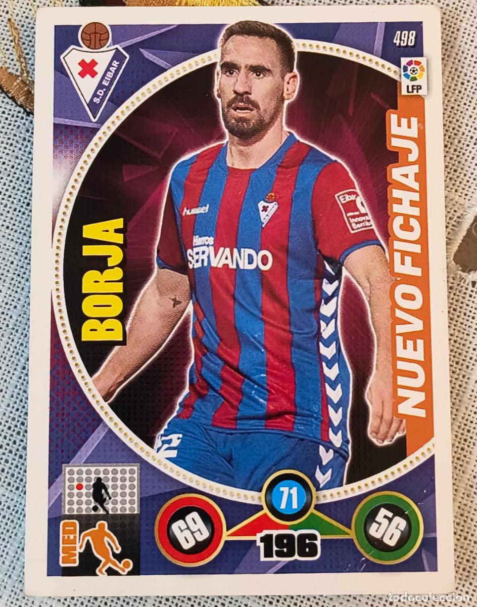 Cromos de f&uacute;tbol: TRADING CARD - ADRENALYN - #498 - BORJA / PANINI