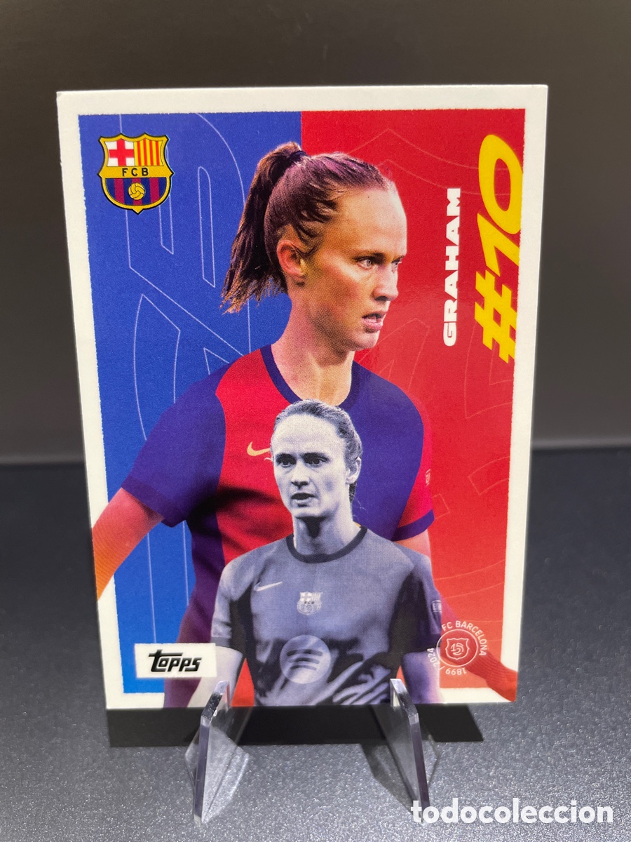 Figurine di Calcio: Graham #10 43 First Goal FC Barcelona Team Set Topps 2024-25