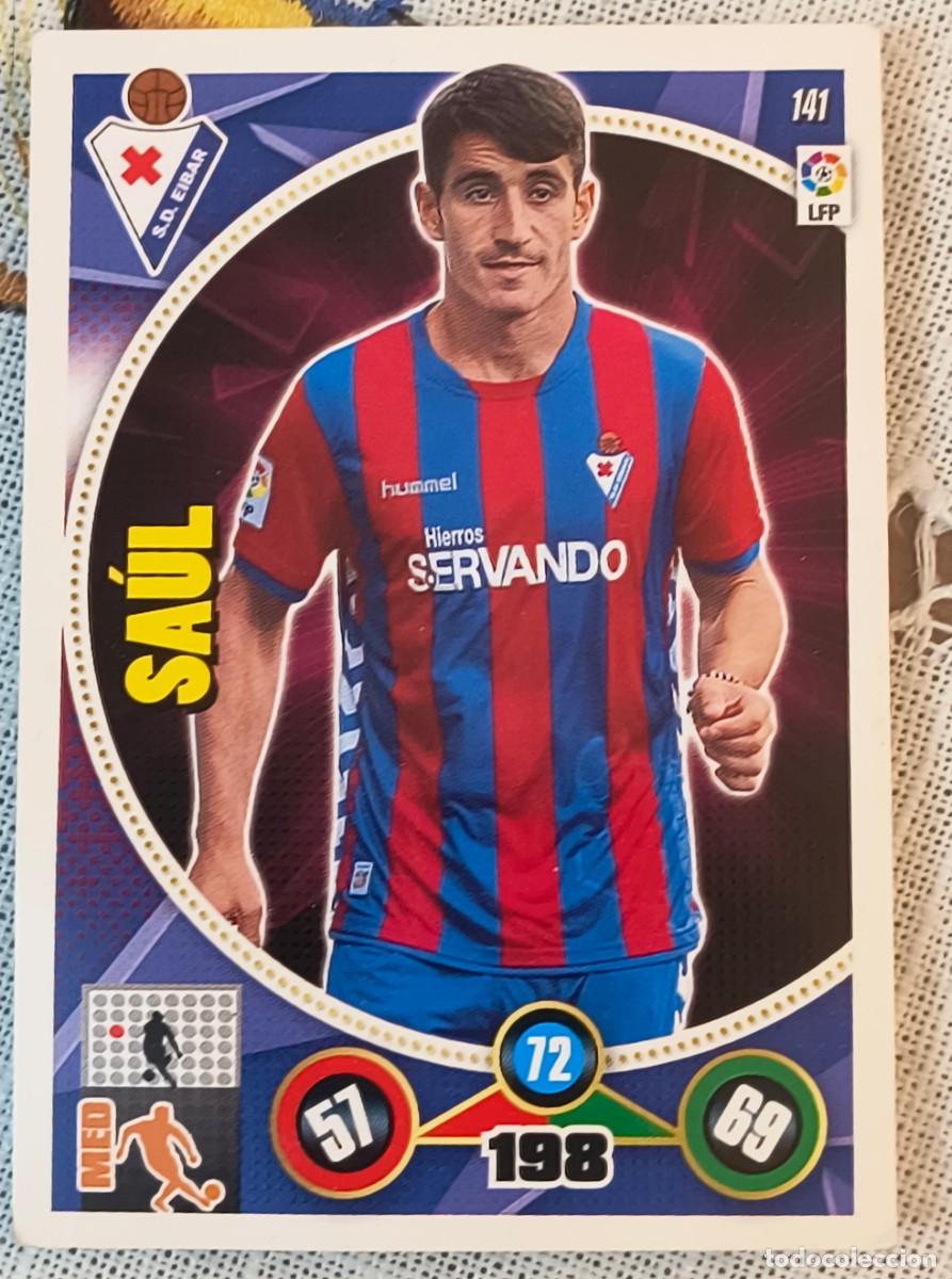 Cromos de f&uacute;tbol: TRADING CARD - ADRENALYN - #141 - SA&Uacute;L / PANINI