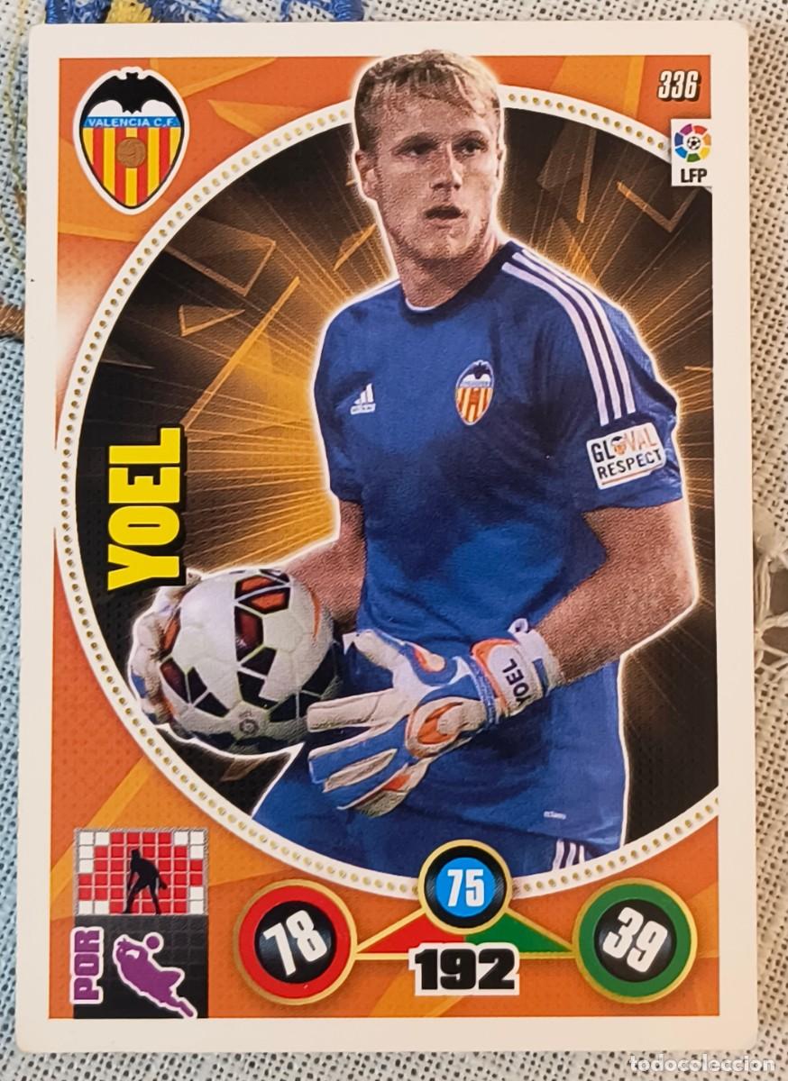 Cromos de f&uacute;tbol: TRADING CARD - ADRENALYN - #336 - YOEL / PANINI