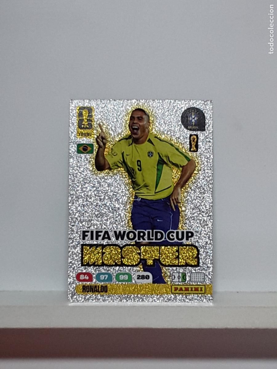 Cromos de f&uacute;tbol: ADRENALYN MUNDIAL 2026 WORLD CUP 26 ALBUM PANINI N DB06 DB6 DB 06 BRASIL MASTER RONALDO