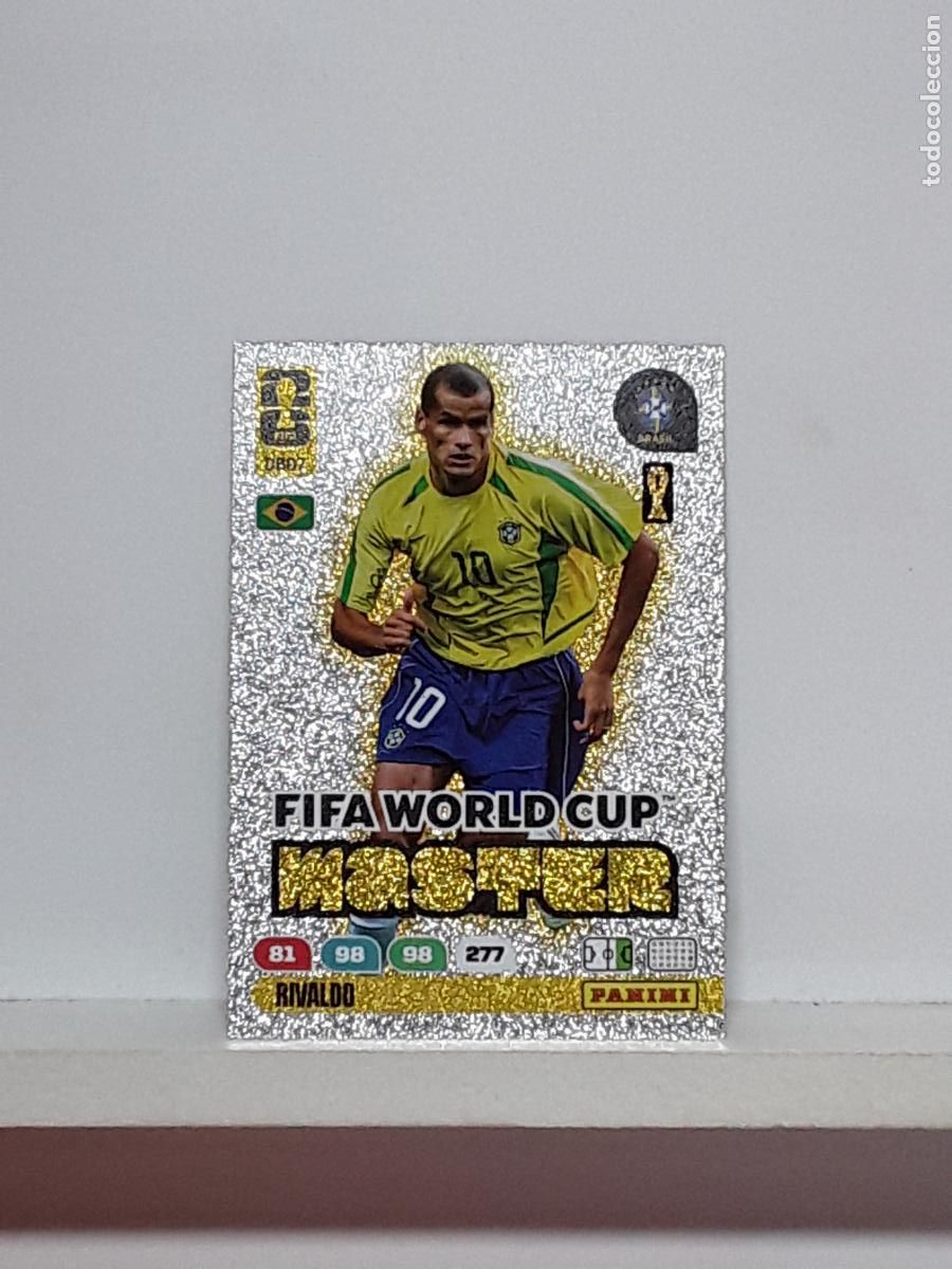 Cromos de f&uacute;tbol: ADRENALYN MUNDIAL 2026 WORLD CUP 26 ALBUM PANINI N DB07 DB7 DB 07 BRASIL MASTER RIVALDO